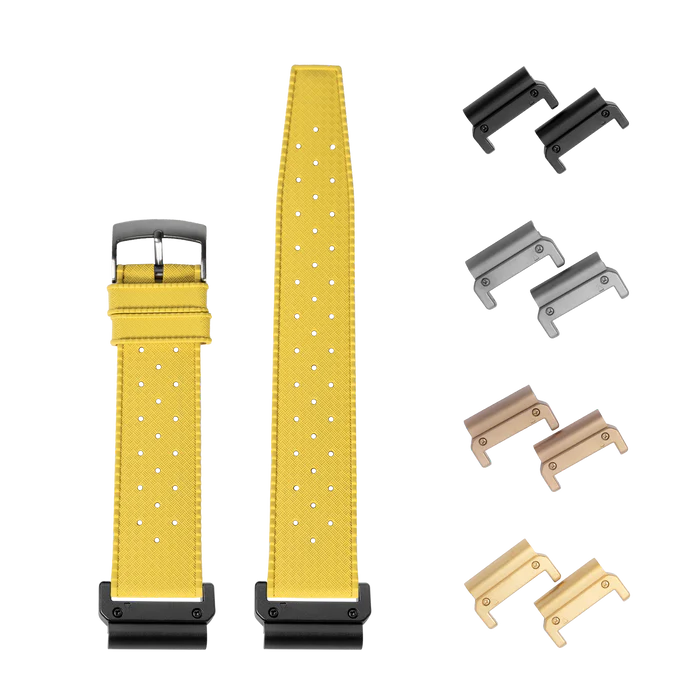 [QuickFit 20mm] King Tropic FKM Rubber - Yellow