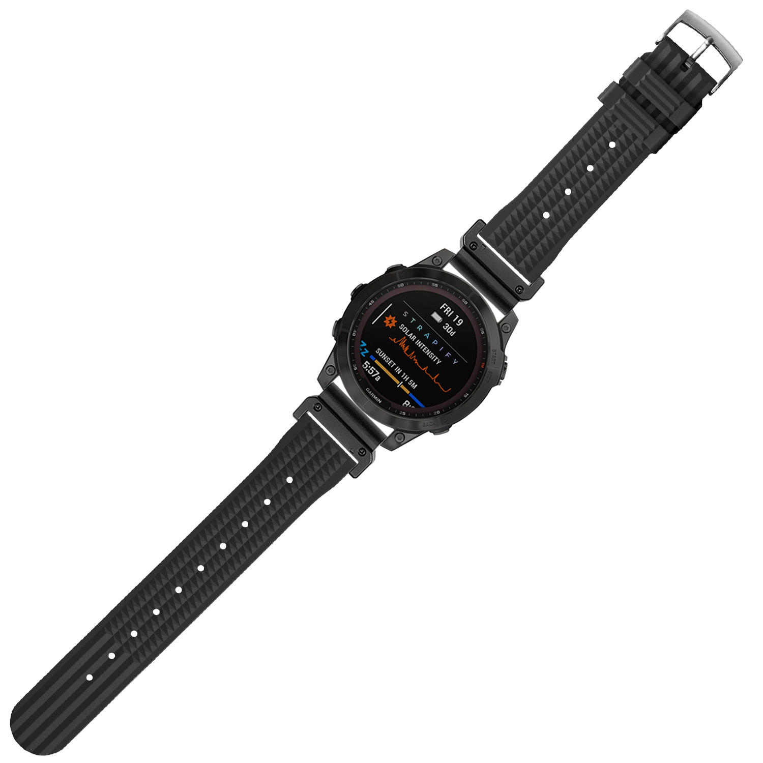 [QuickFit] King Waffle FKM Rubber - Black 26mm
