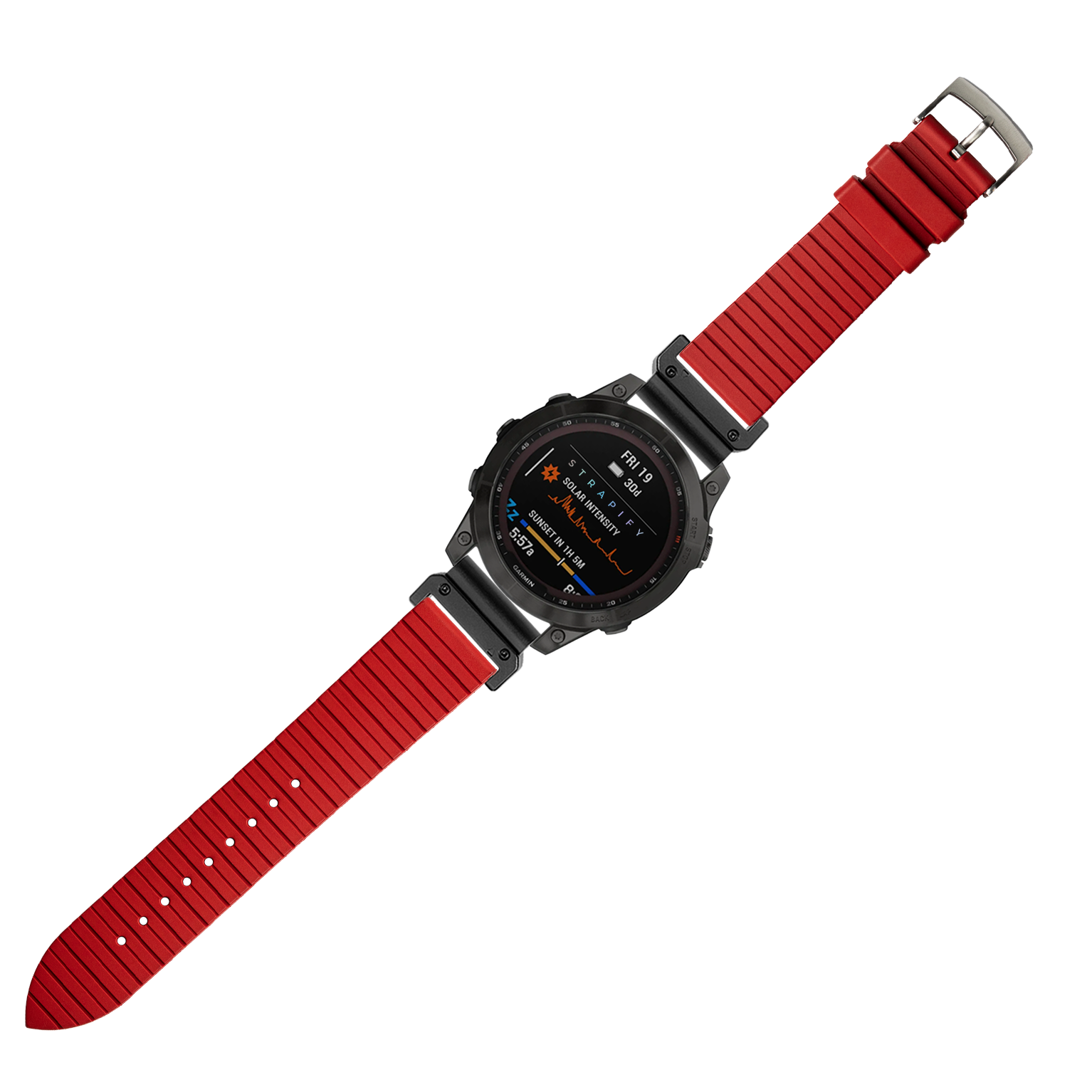 [QuickFit] King Panelarc FKM Rubber - Red 22mm