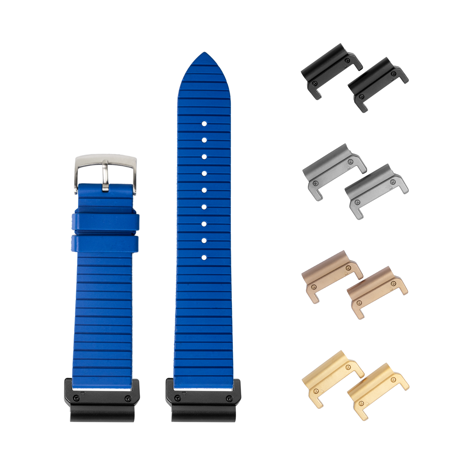[QuickFit] King Panelarc FKM Rubber - Royal Blue 22mm