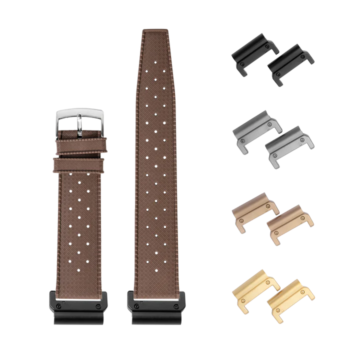 [QuickFit 20mm] King Tropic FKM Rubber - Brown