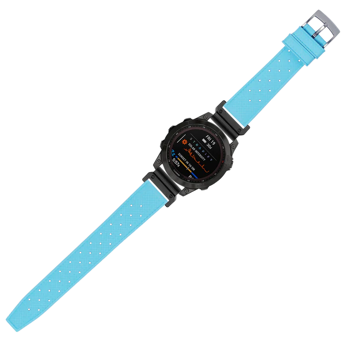 [QuickFit 20mm] King Tropic FKM Rubber - Sky Blue
