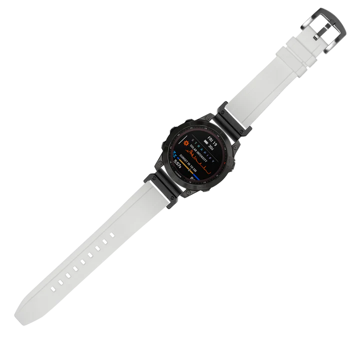 [QuickFit 20mm] Kingston FKM Rubber - Ice White