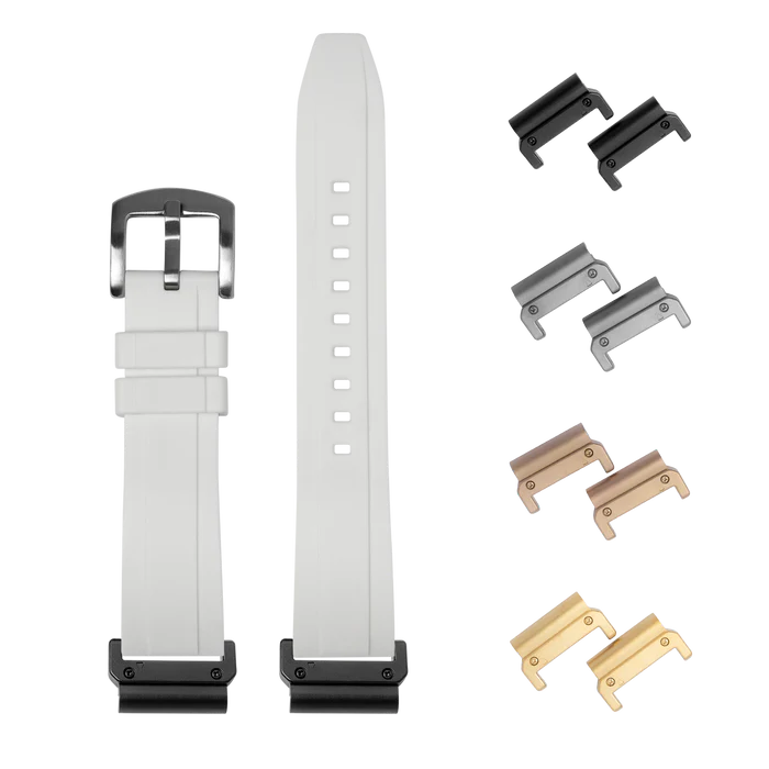 [QuickFit 20mm] Kingston FKM Rubber - Ice White