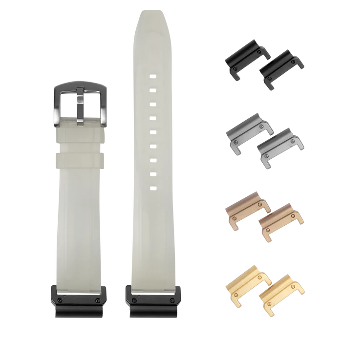 [QuickFit 20mm] Kingston FKM Rubber - Jellyfish White