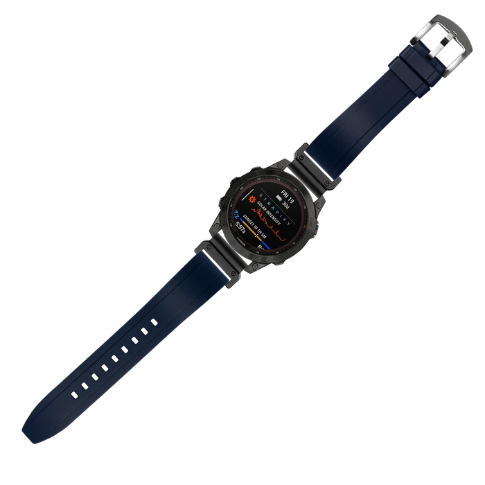 [QuickFit 20mm] Kingston FKM Rubber - Midnight Blue