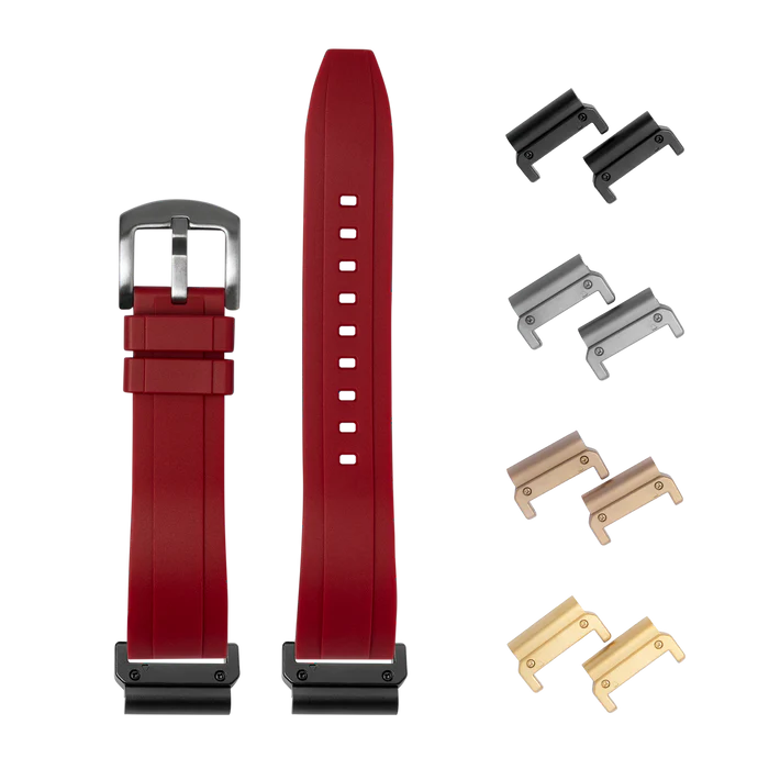 [QuickFit 20mm] Kingston FKM Rubber - Red