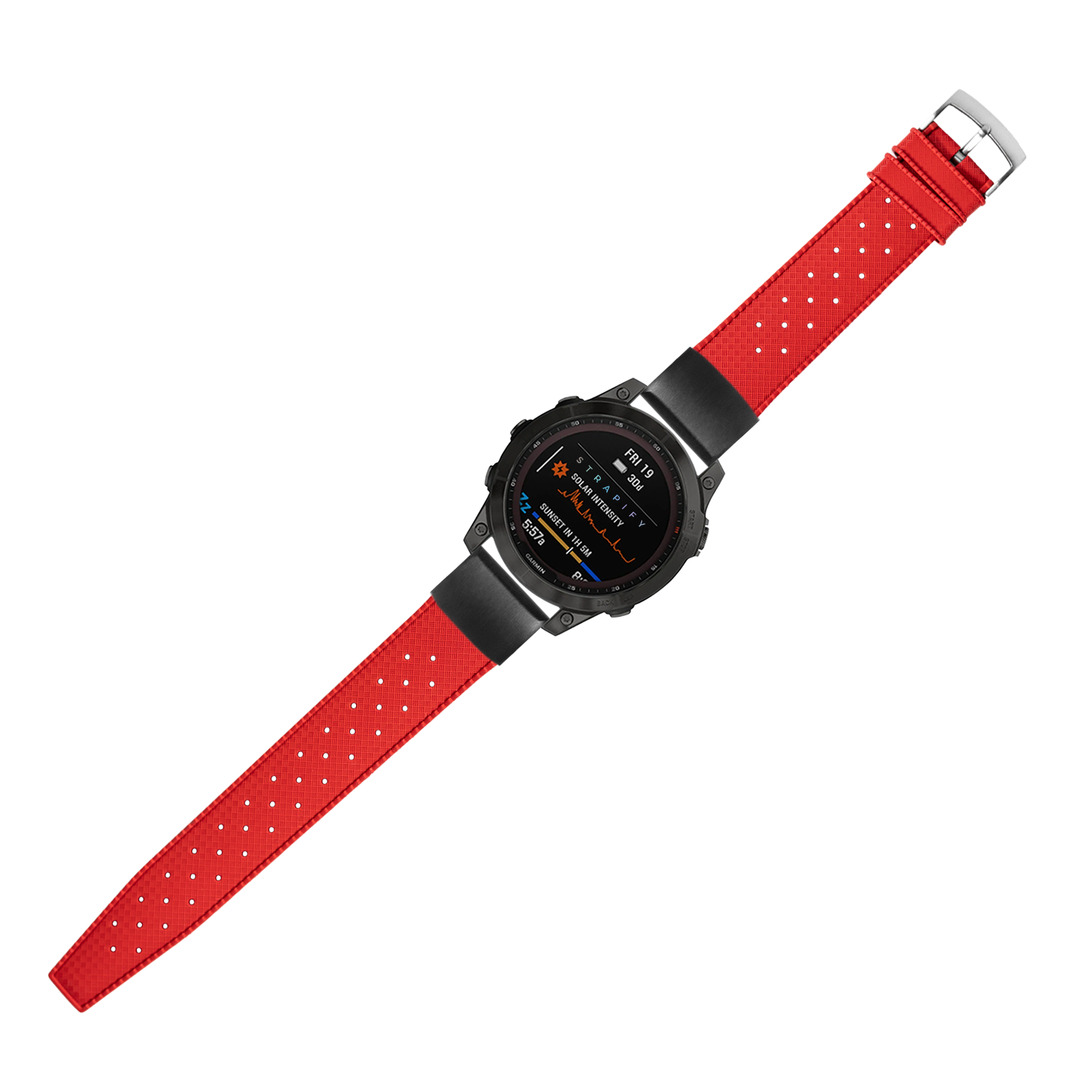 [QuickFit] King Tropic FKM Rubber - Red 20mm