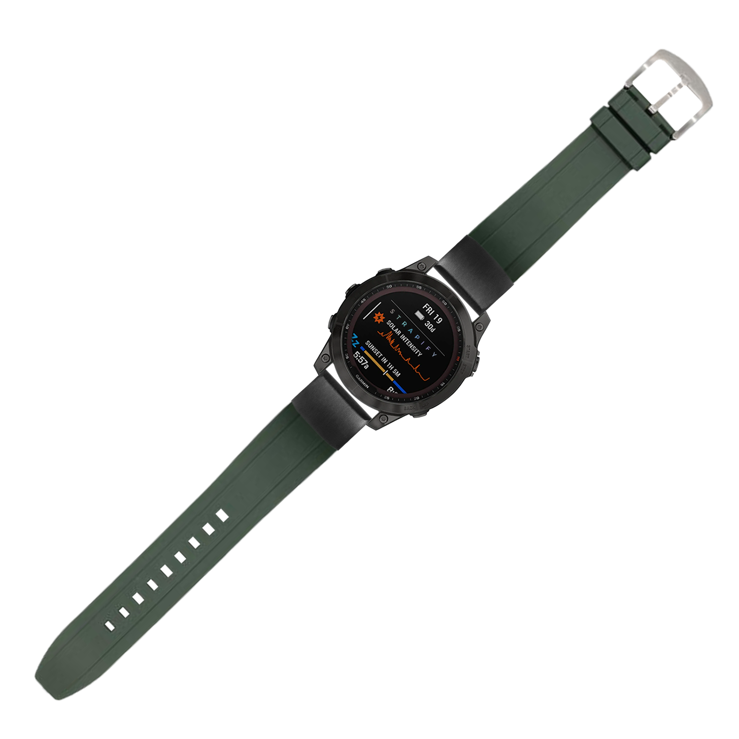 [QuickFit] Kingston FKM Rubber - Forest Green 20mm