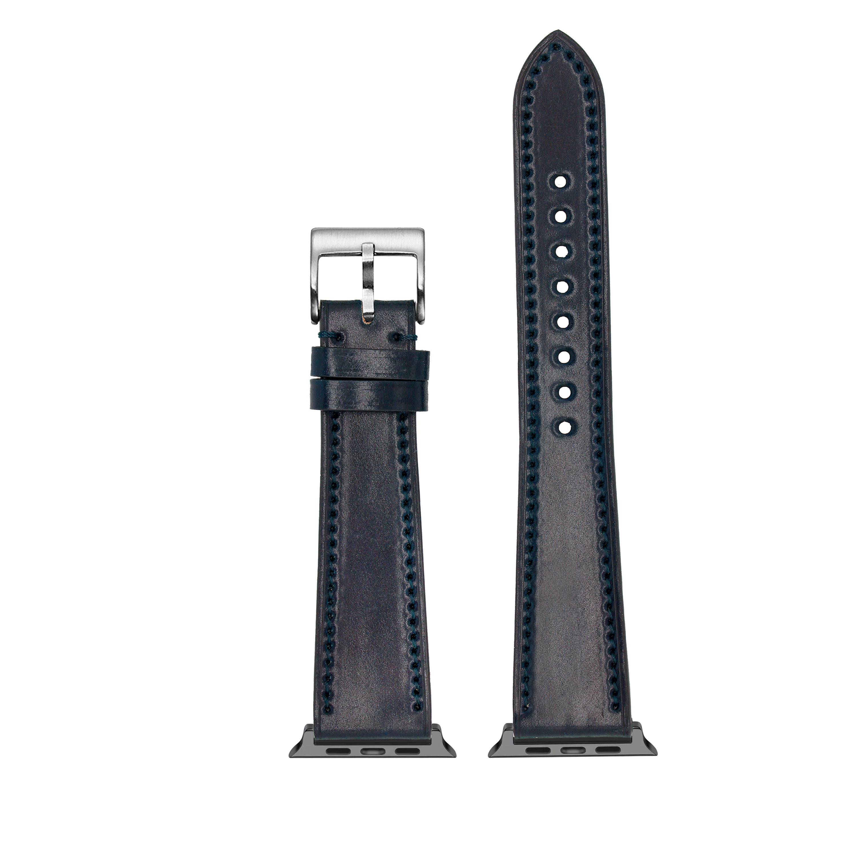 [Fitbit Charge 3 / 4] Horween Shell Cordovan - Navy Blue