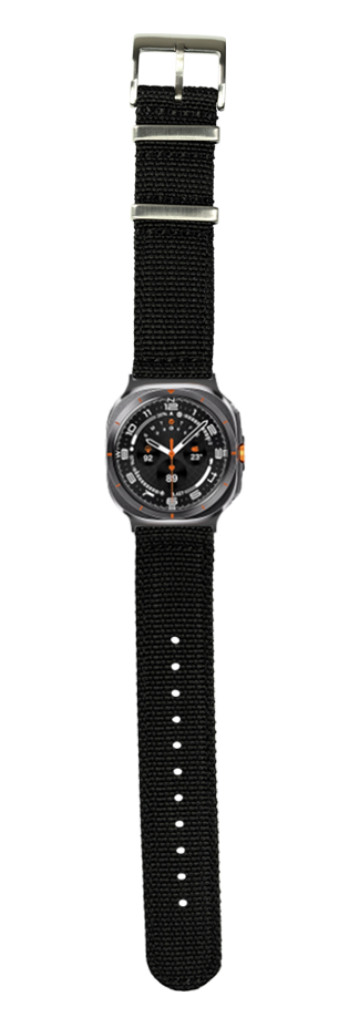 [Galaxy Watch 8/Ultra] Alpha Militex - Black