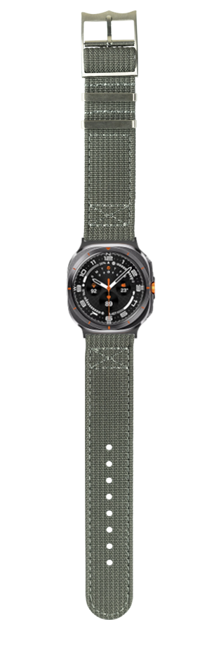 [Galaxy Watch 8/Ultra] Alpha Militex - Dark Grey