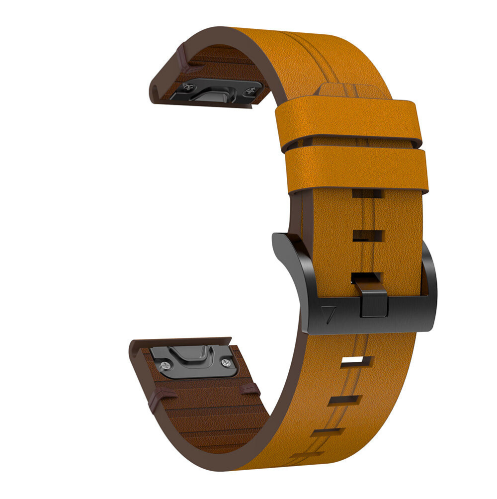 [QuickFit] Leather - Light Brown 26mm