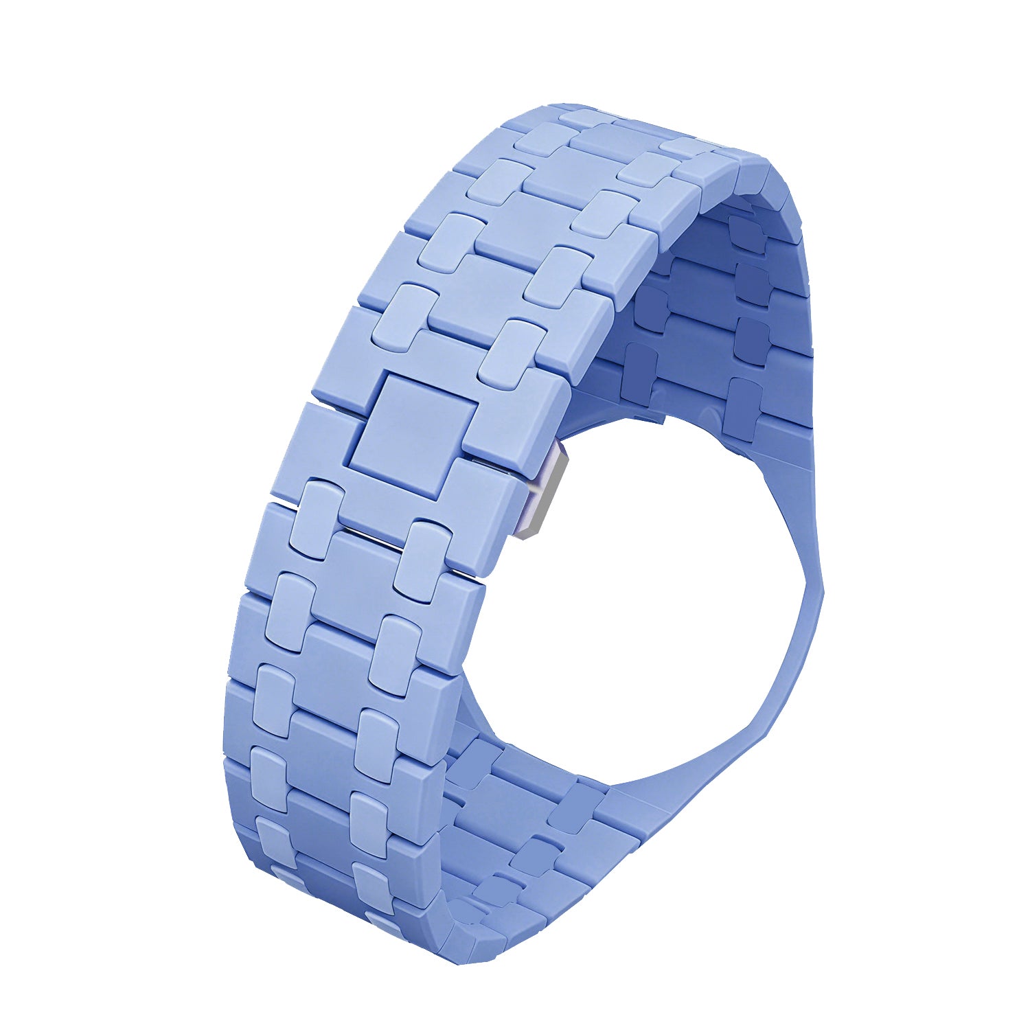 [AP x Swatch Royal Pop] Bioceramic Strap - Sky Blue | 12 O'Clock Crown