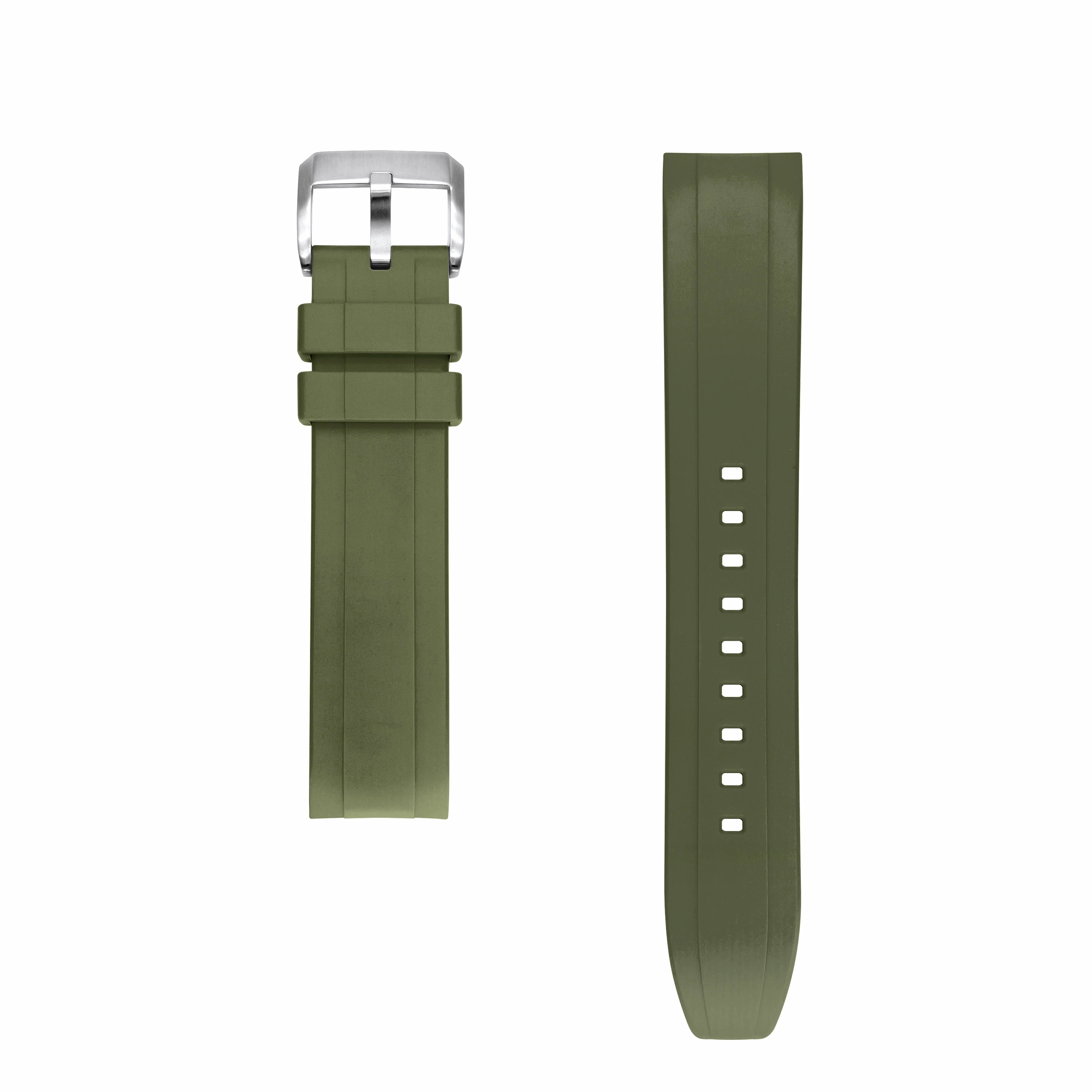 [StrapXPro] (MX1A) Rubber Strap for Seiko Prospex New Monster (Curved-Ends)