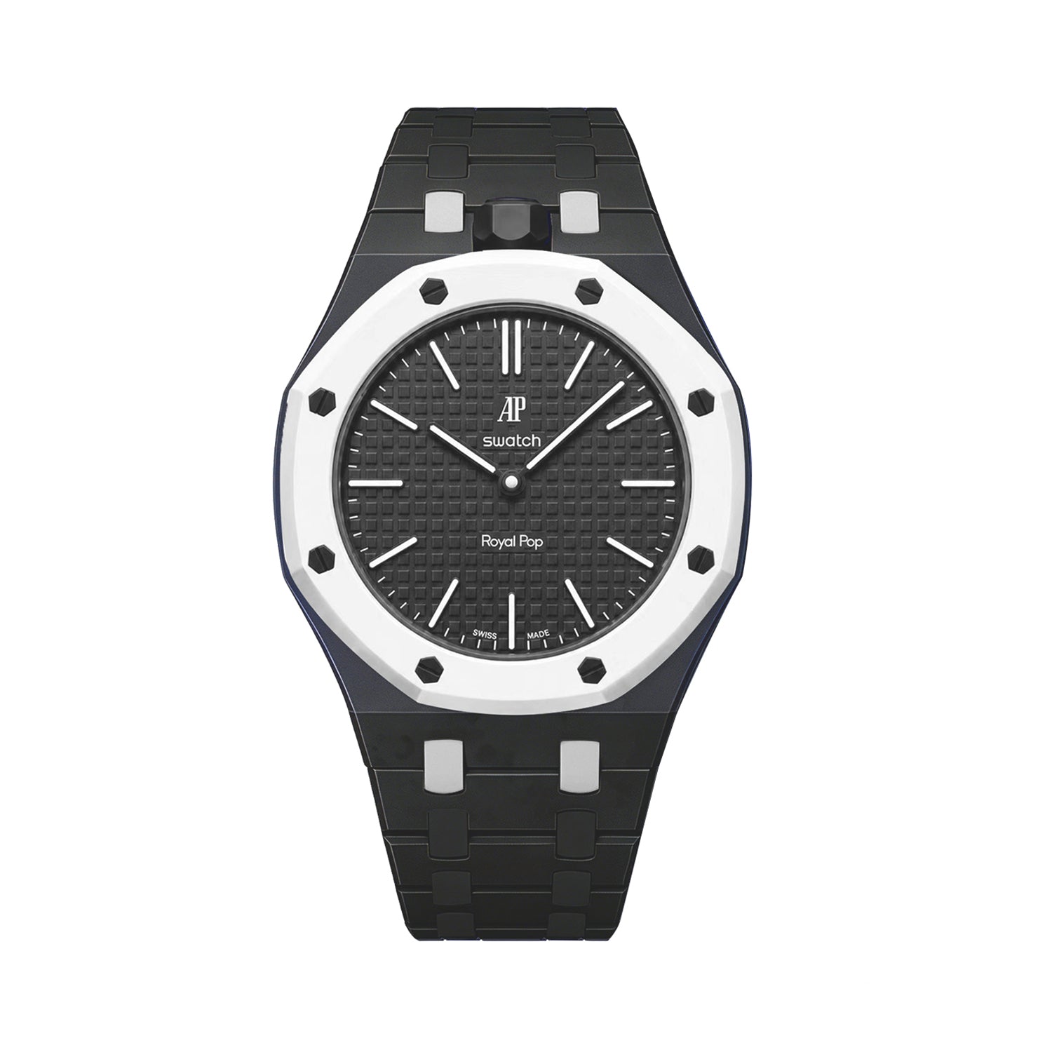 [PRE-ORDER] [AP x Swatch Royal Pop] Bioceramic Strap - Black