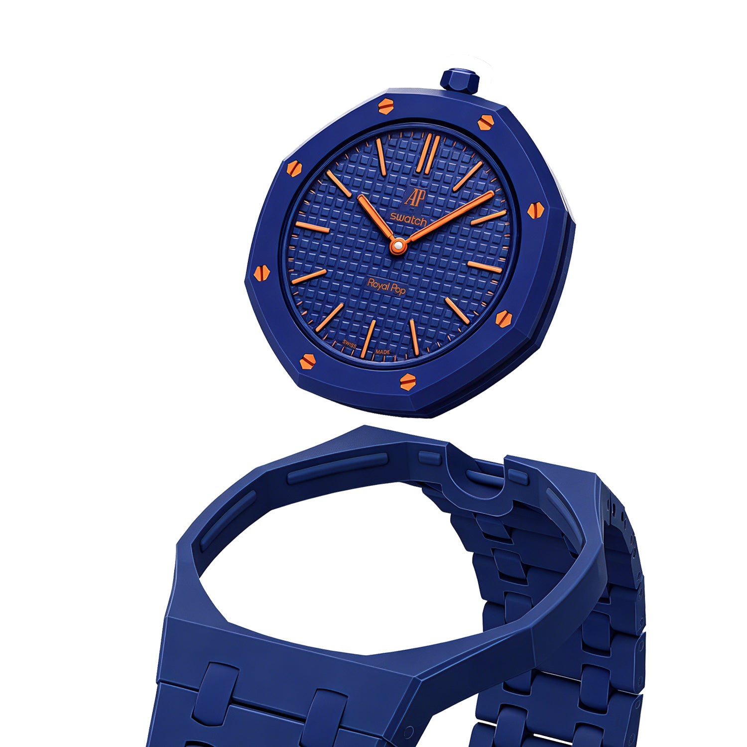 [AP x Swatch Royal Pop] Bioceramic Strap - Purple