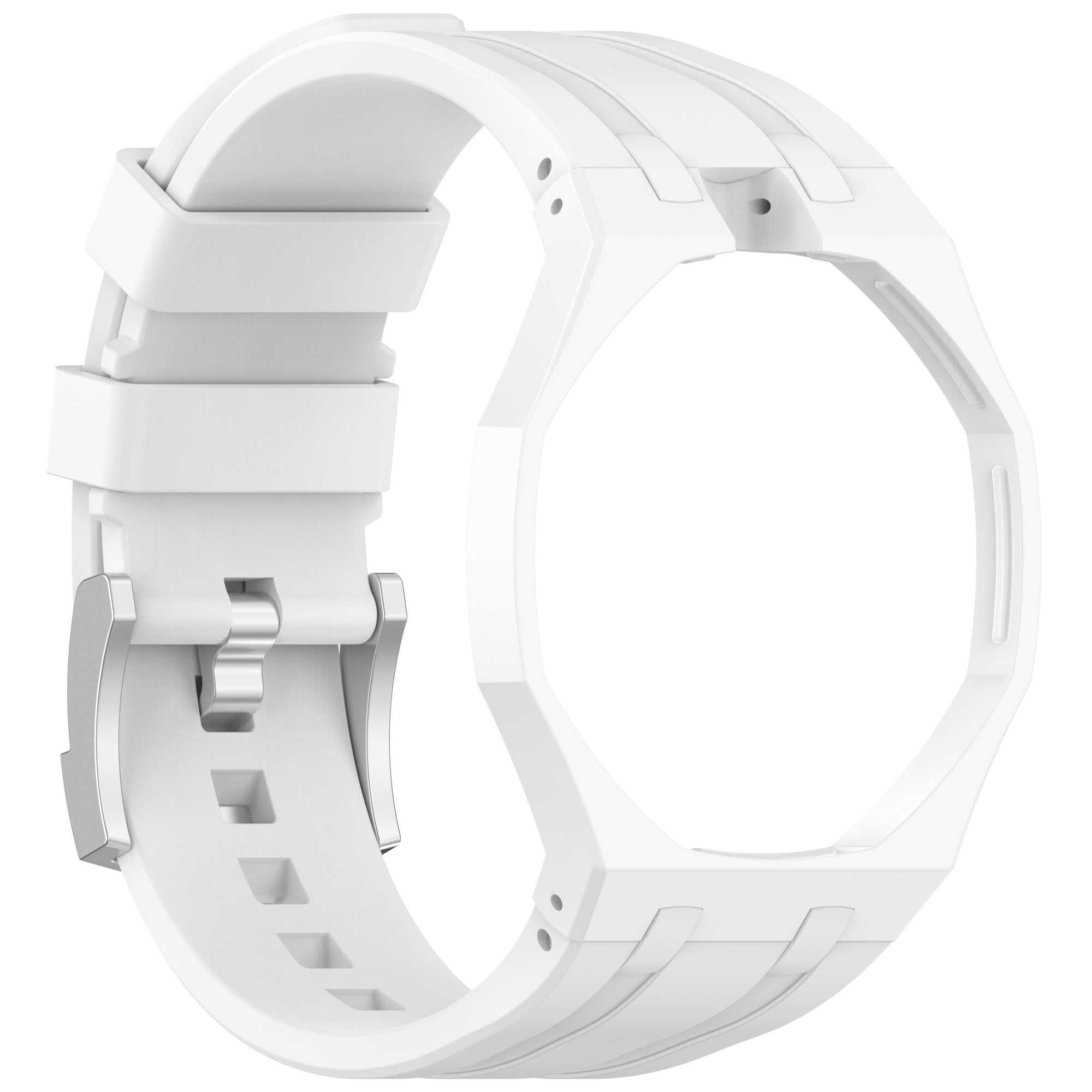 [PRE-ORDER] [AP x Swatch] Royal Pop Silicone Strap - White