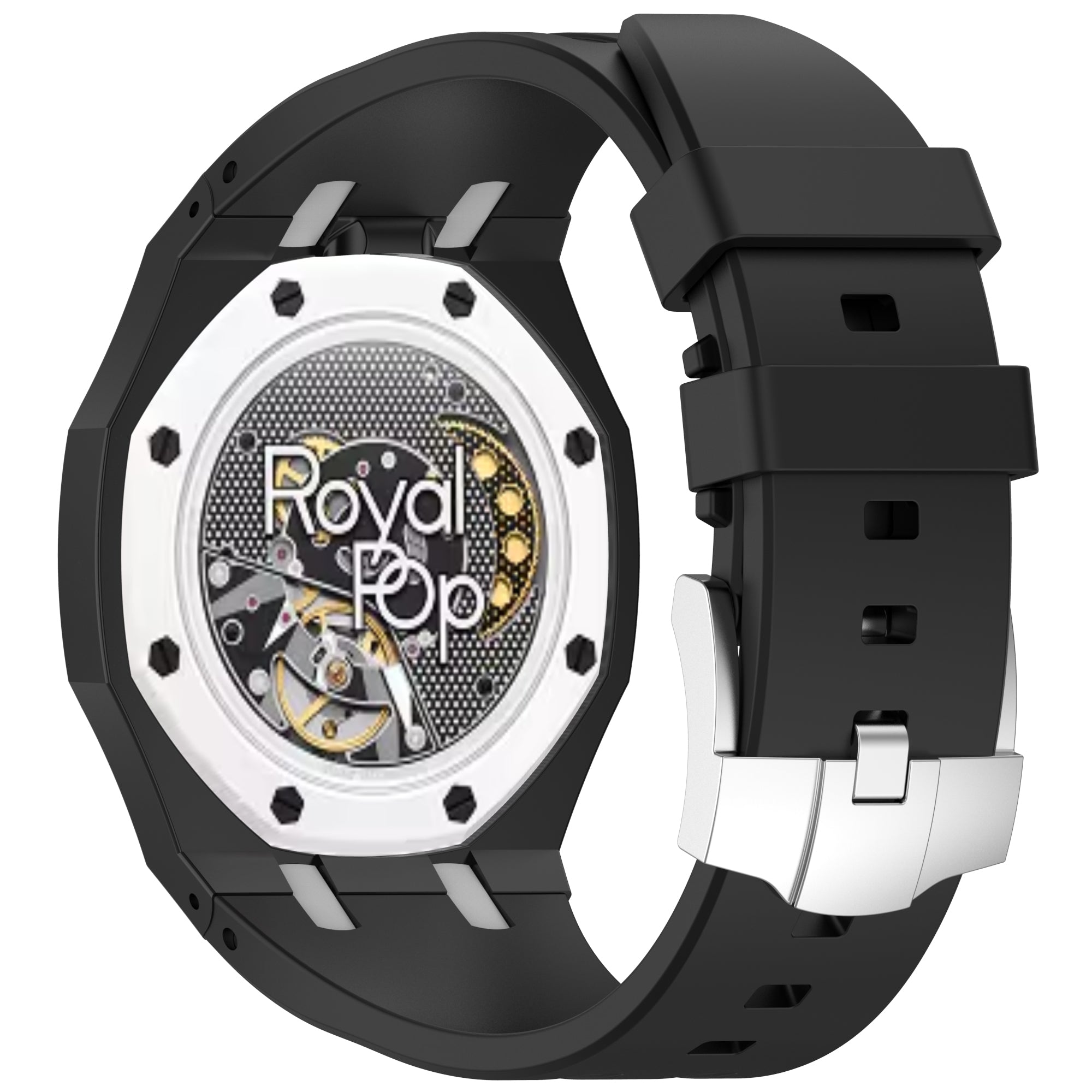 [PRE-ORDER] [AP x Swatch] Royal Pop Silicone Strap - Black
