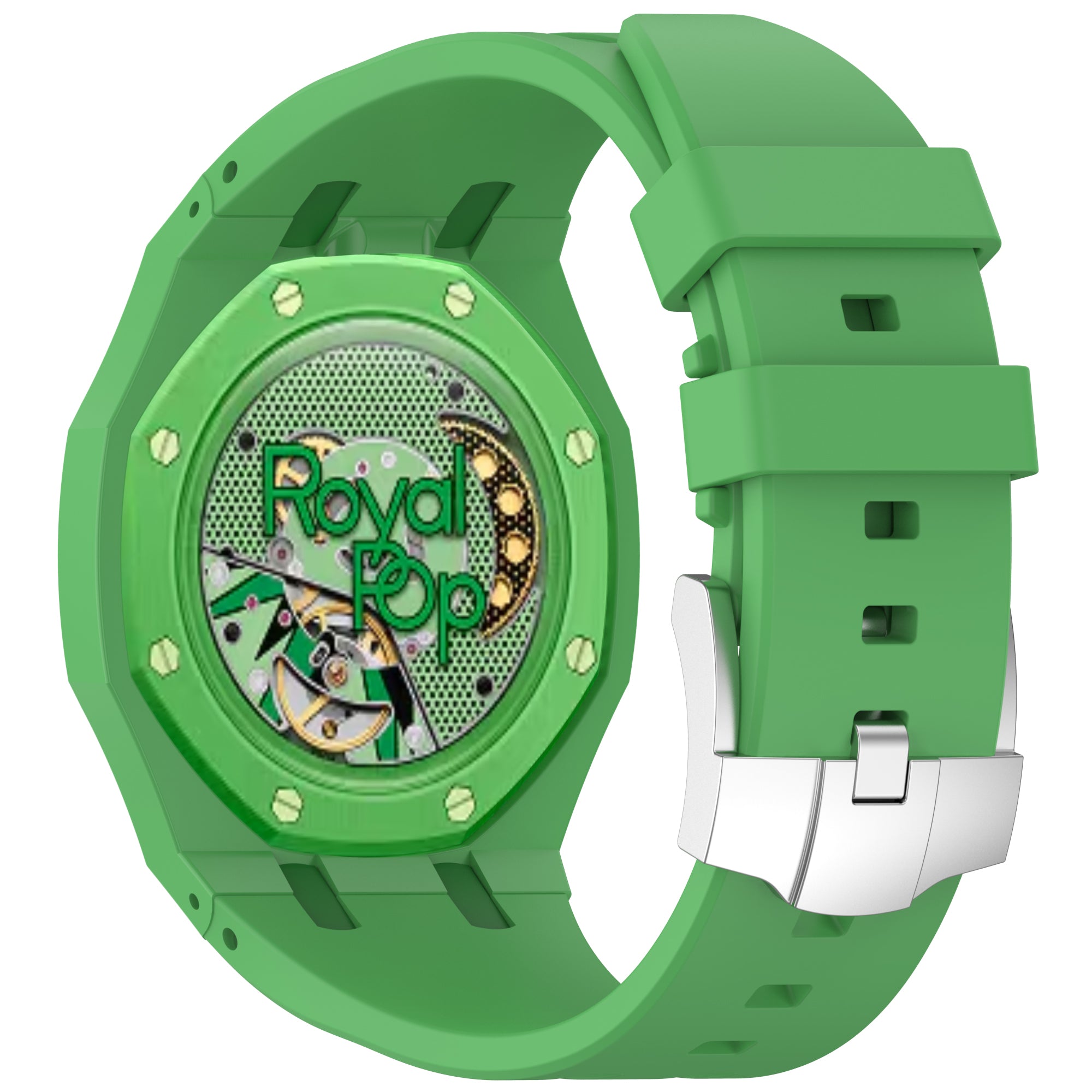 [PRE-ORDER] [AP x Swatch] Royal Pop Silicone Strap - Green