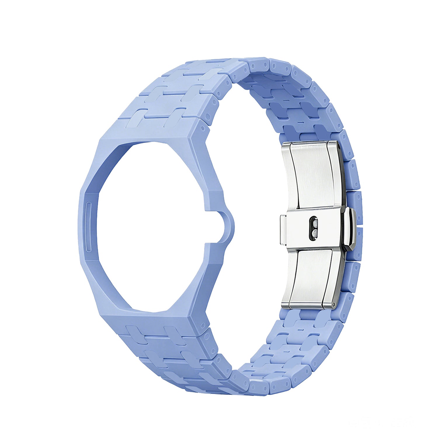 AP x Swatch Royal Pop Bioceramic Strap - Sky Blue | Strapify