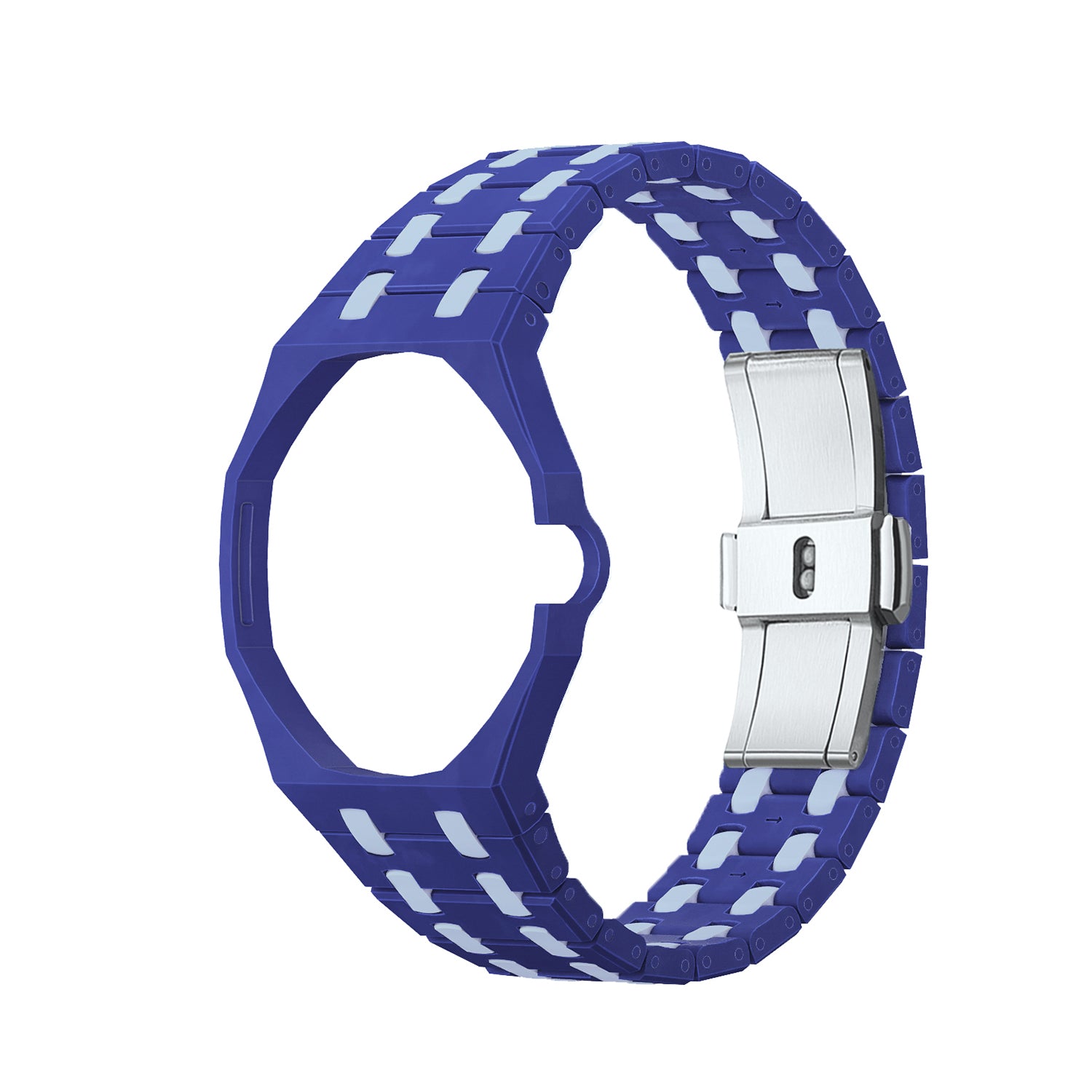 [PRE-ORDER] [AP x Swatch Royal Pop] Bioceramic Strap - Two Tone Blue / Sky Blue