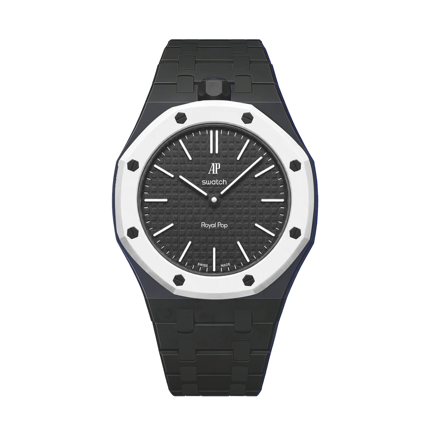 [PRE-ORDER] [AP x Swatch Royal Pop] Bioceramic Strap - Black
