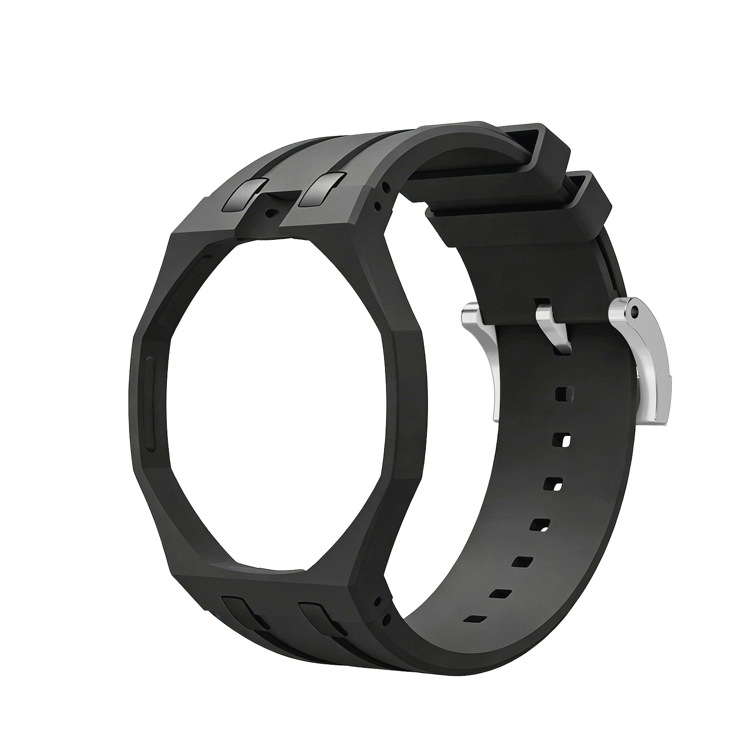 [AP x Swatch Royal Pop] Bioceramic/Silicone Strap - Black