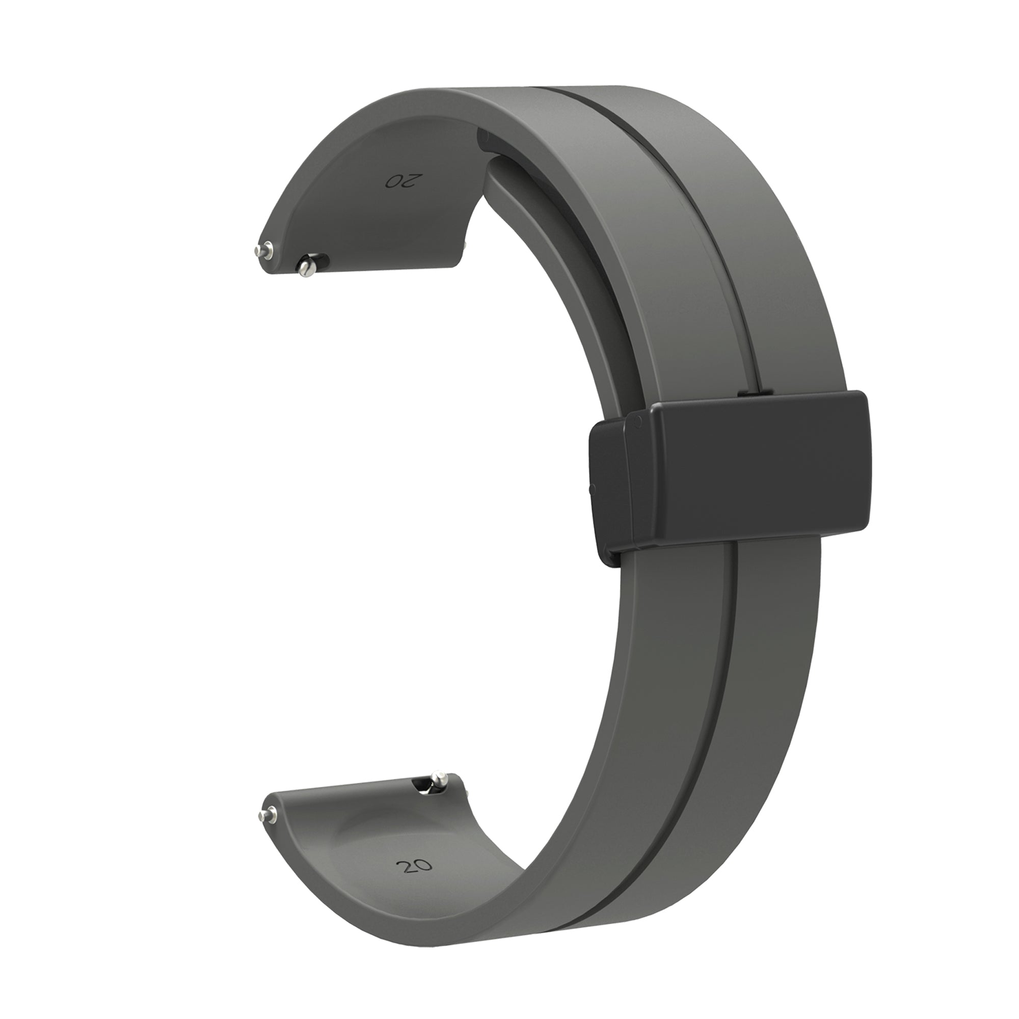 [Fitbit Versa 3 & 4/Sense 1 & 2] Silicone with Magnetic Clasp