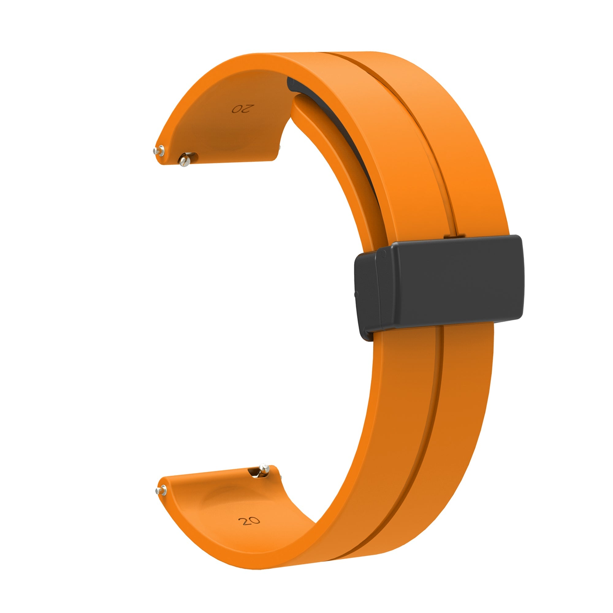 [Fitbit Versa 3 & 4/Sense 1 & 2] Silicone with Magnetic Clasp