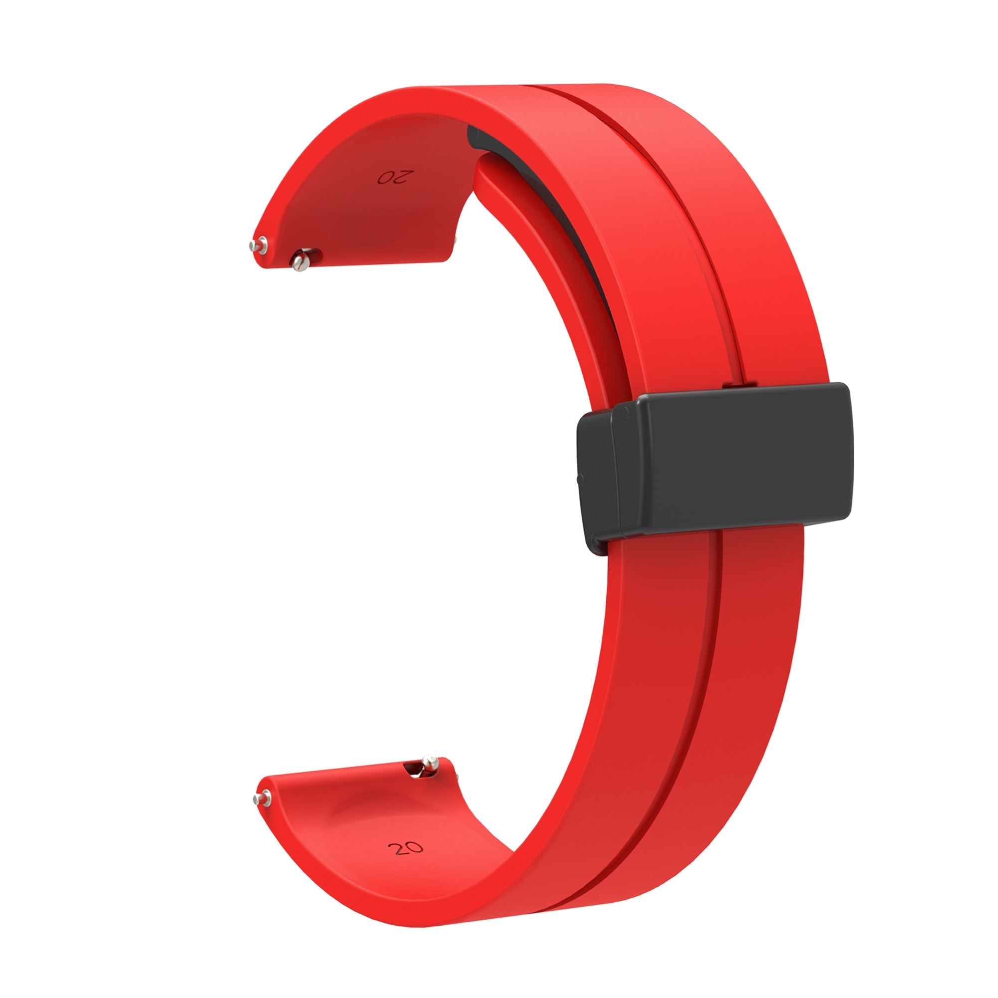 [Fitbit Versa 3 & 4/Sense 1 & 2] Silicone with Magnetic Clasp