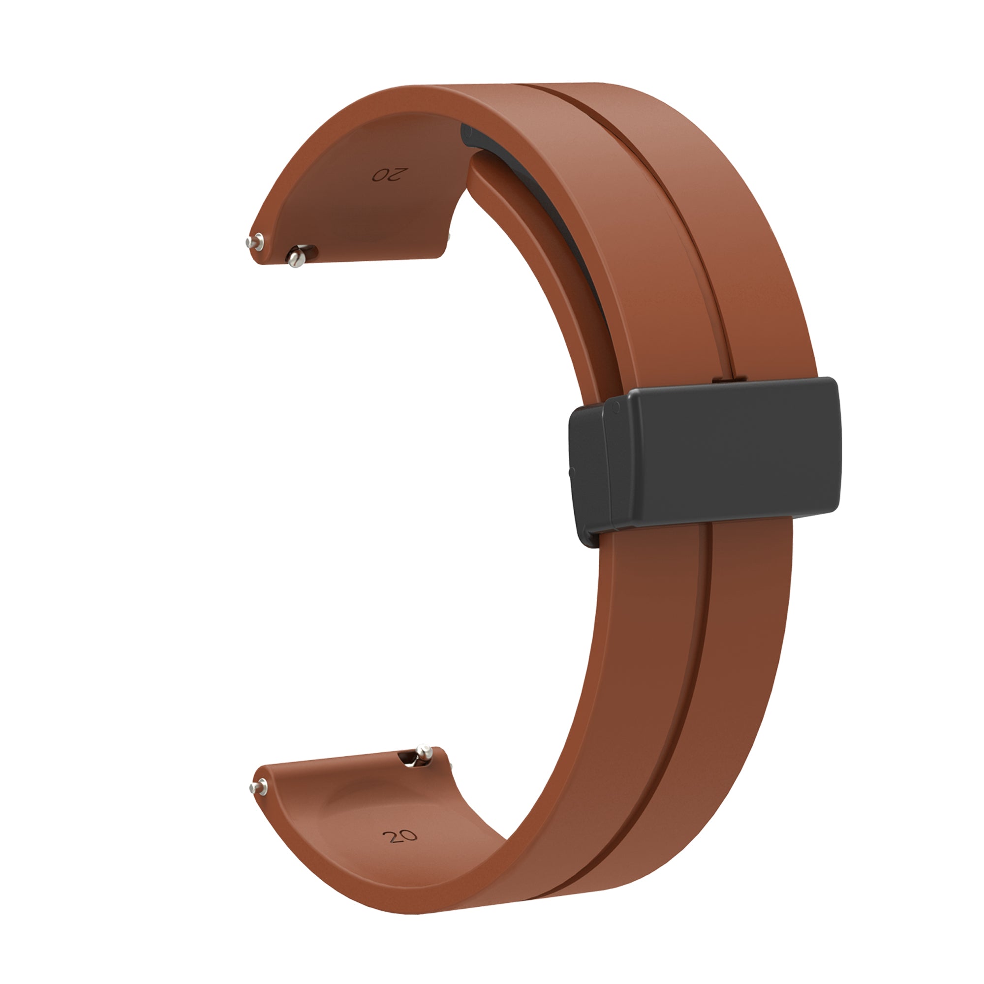 [Fitbit Versa 3 & 4/Sense 1 & 2] Silicone with Magnetic Clasp
