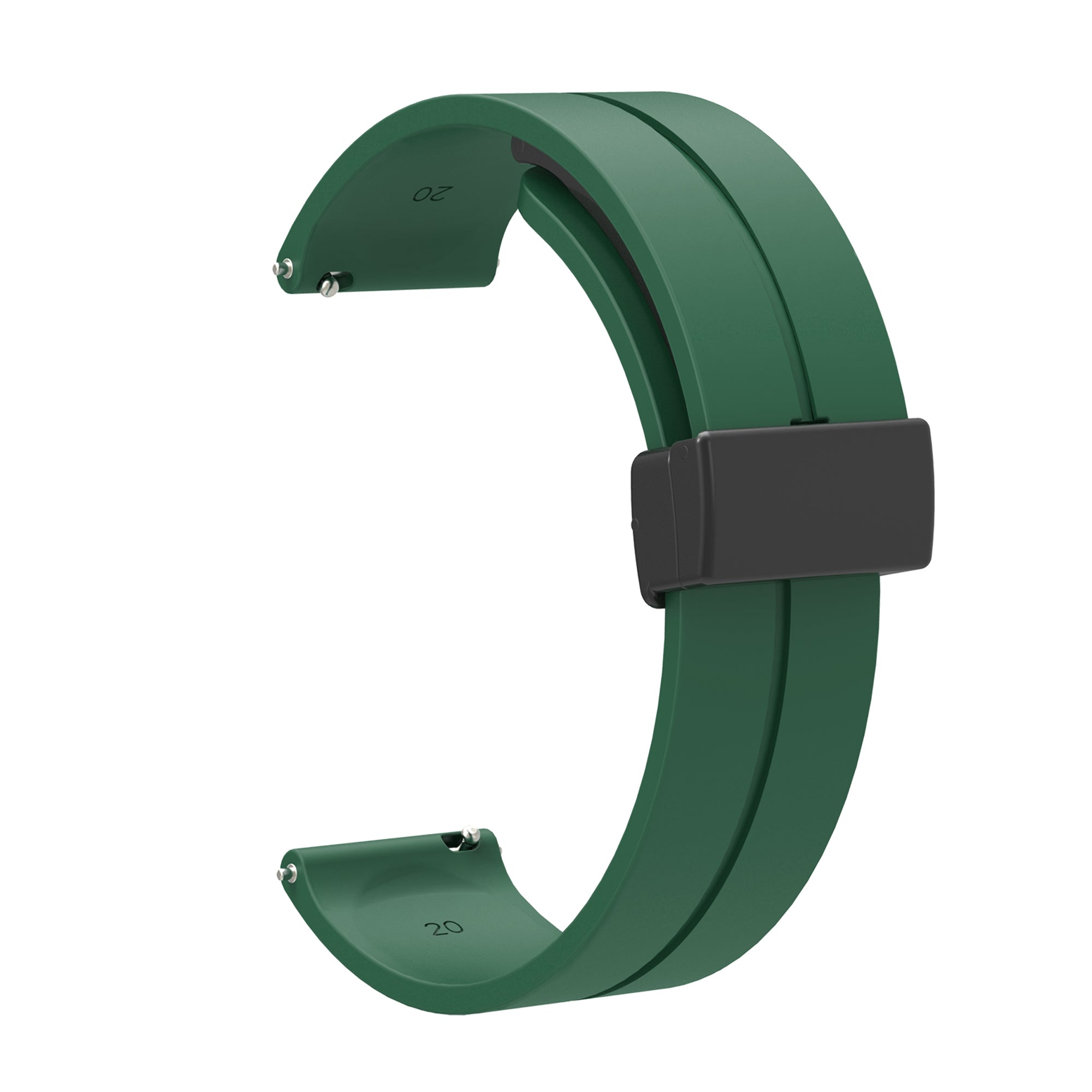 [Fitbit Versa 3 & 4/Sense 1 & 2] Silicone with Magnetic Clasp