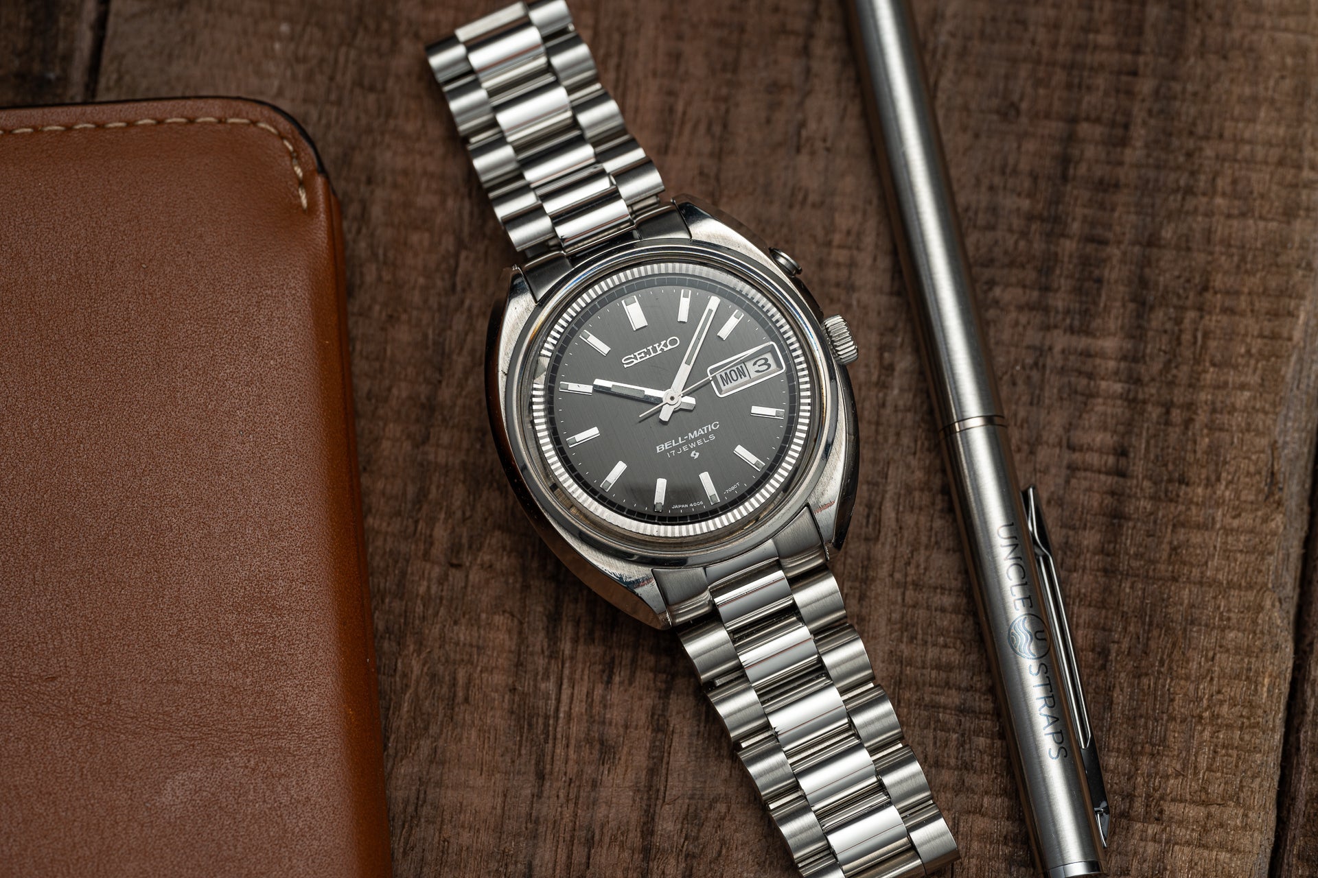 Uncle] Lincoln Bracelet (Seiko Bell-Matic 4006-700x)