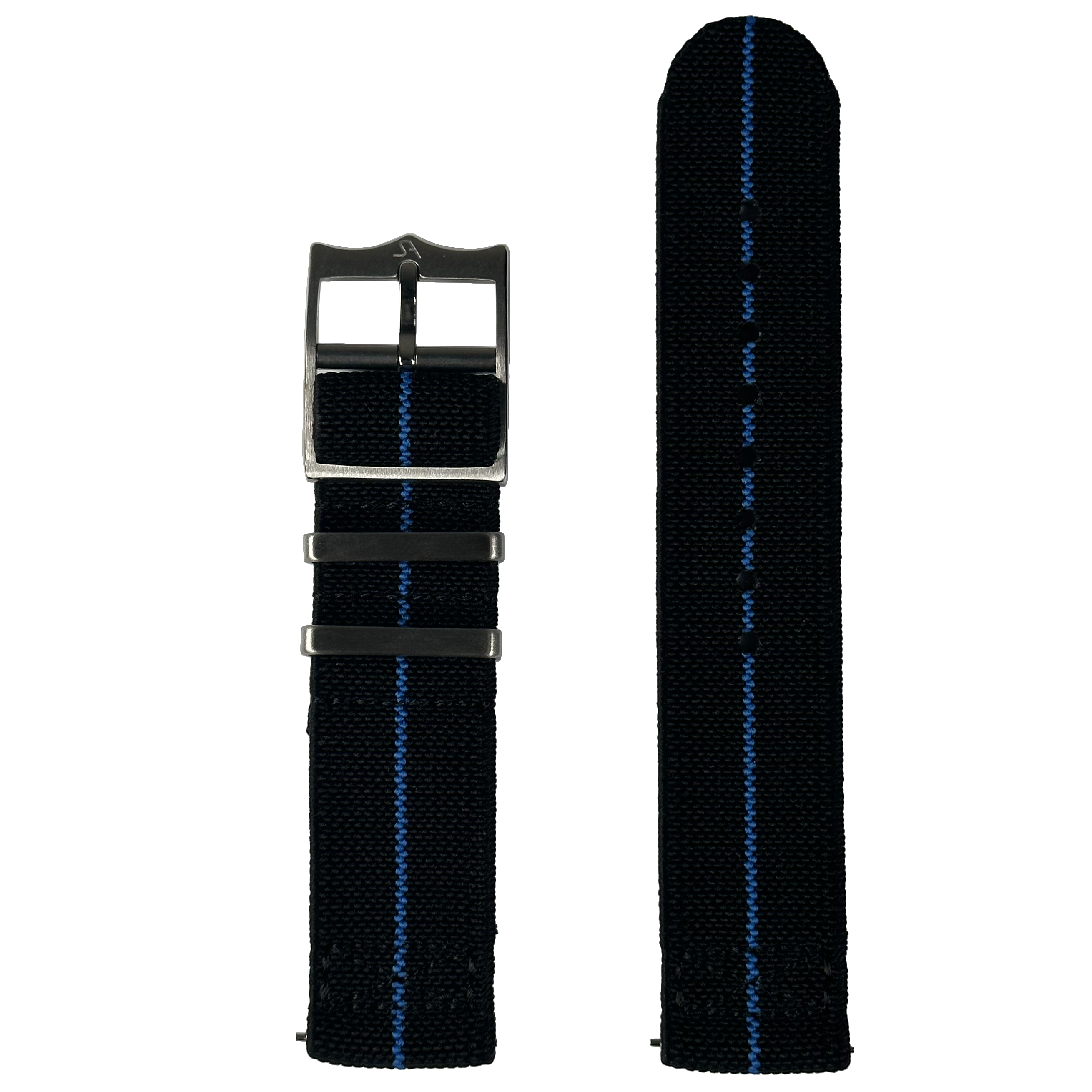 [Fitbit Versa 3 & 4/Sense 1 & 2] ElastoFlex - Black/Blue