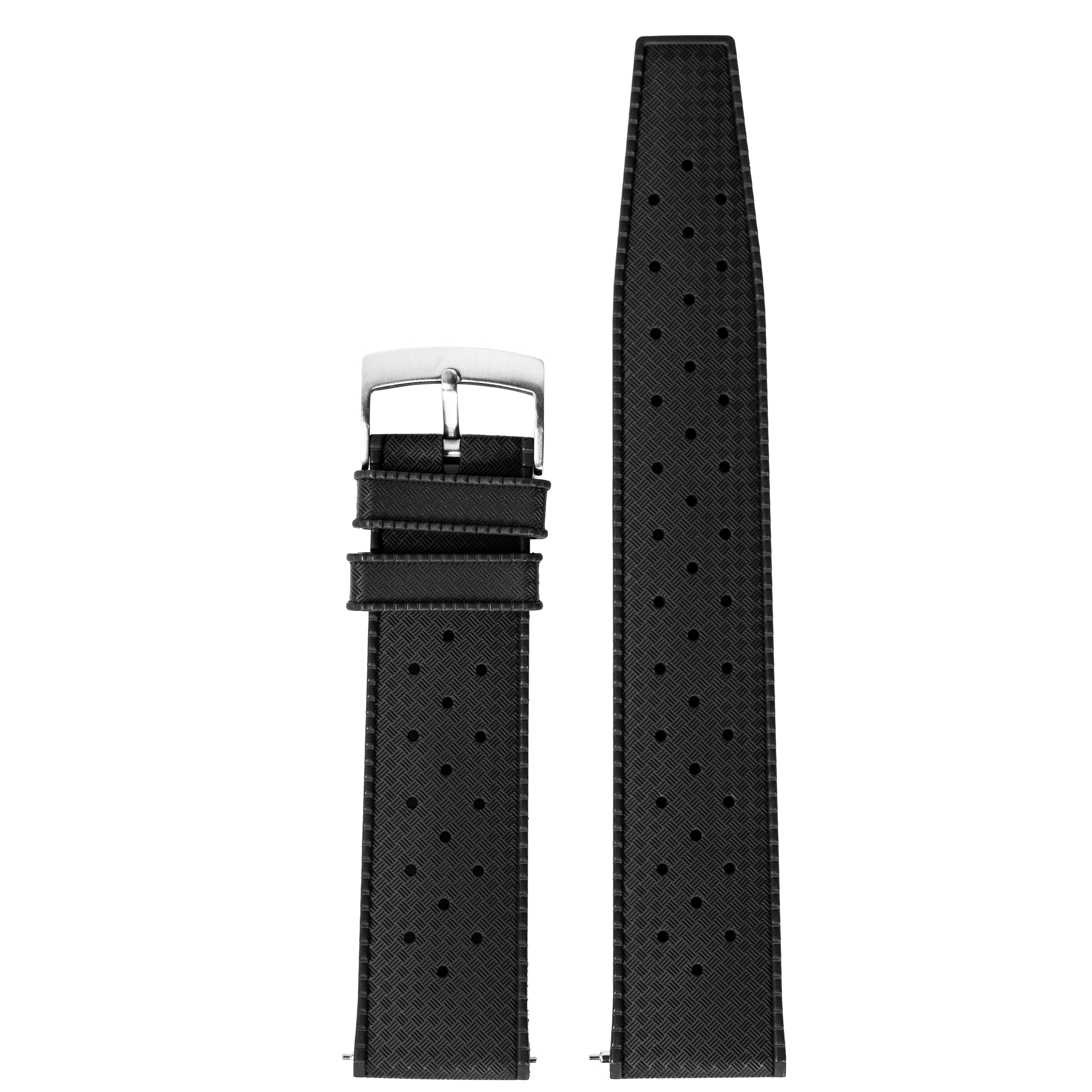 [G-Shock 16mm to 22mm] King Tropic FKM Rubber - Black