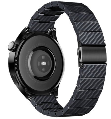 [Fitbit Versa 3 & 4/Sense 1 & 2] Carbon Fibre Bracelet - Black
