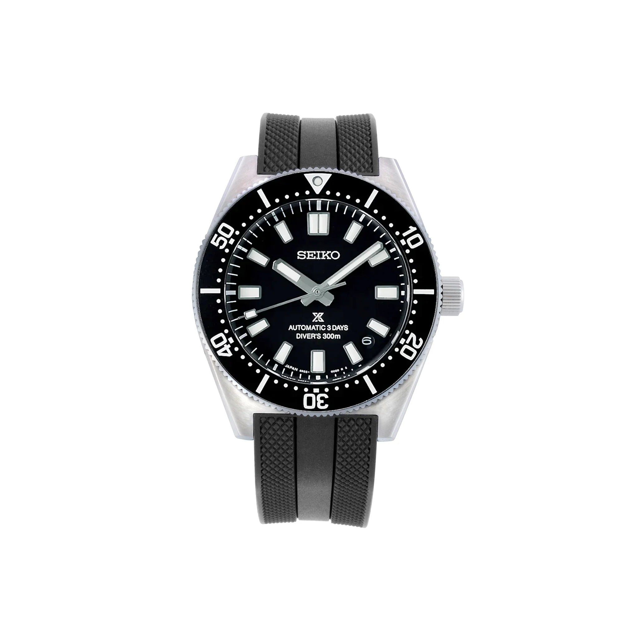 [StrapXPro] (SPX1C) Rubber Strap for Seiko Prospex New 1965 Heritage 62MAS 300M Series (Curved-Ends)
