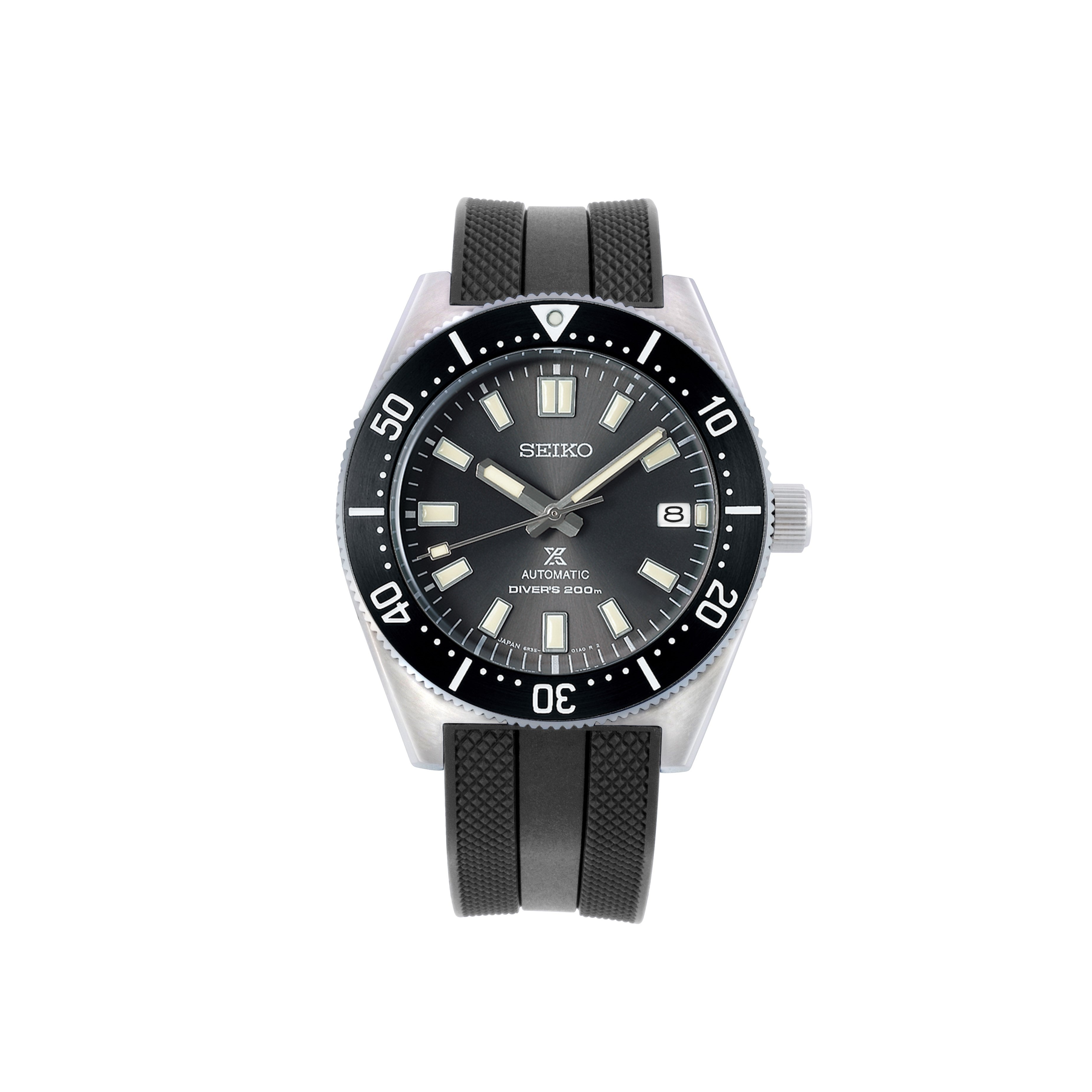 [StrapXPro] (SPX1C) Rubber Strap for Seiko Prospex 62MAS Modern Reinterpretation SPB/SBDC Series (Curved-Ends)