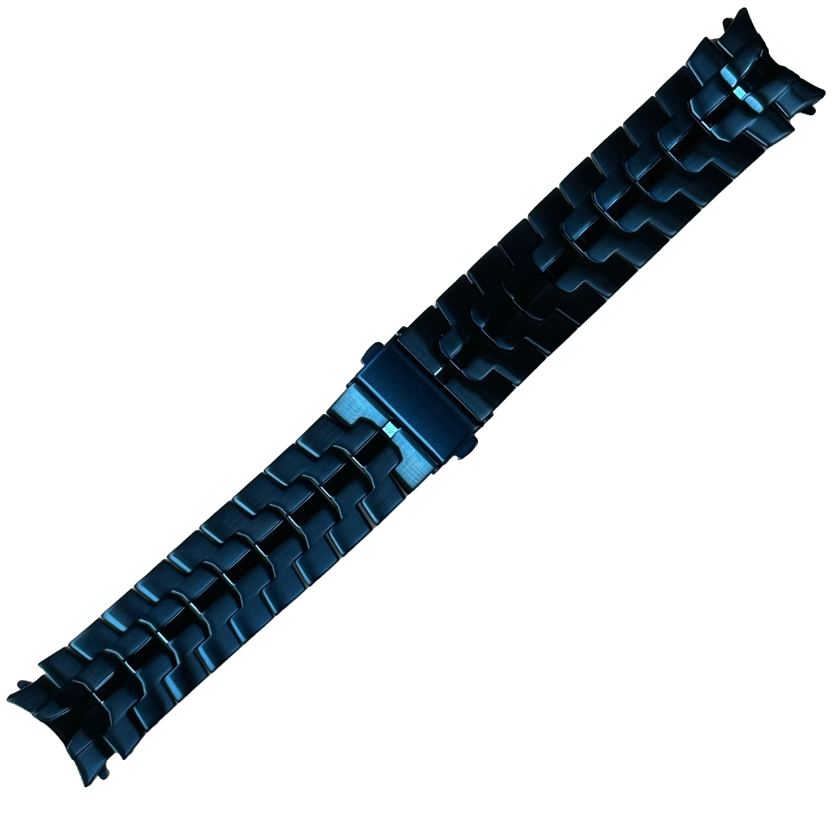 [Galaxy Watch 4, 5 & 6] Fitted Steel Bracelet - Armour - Blue