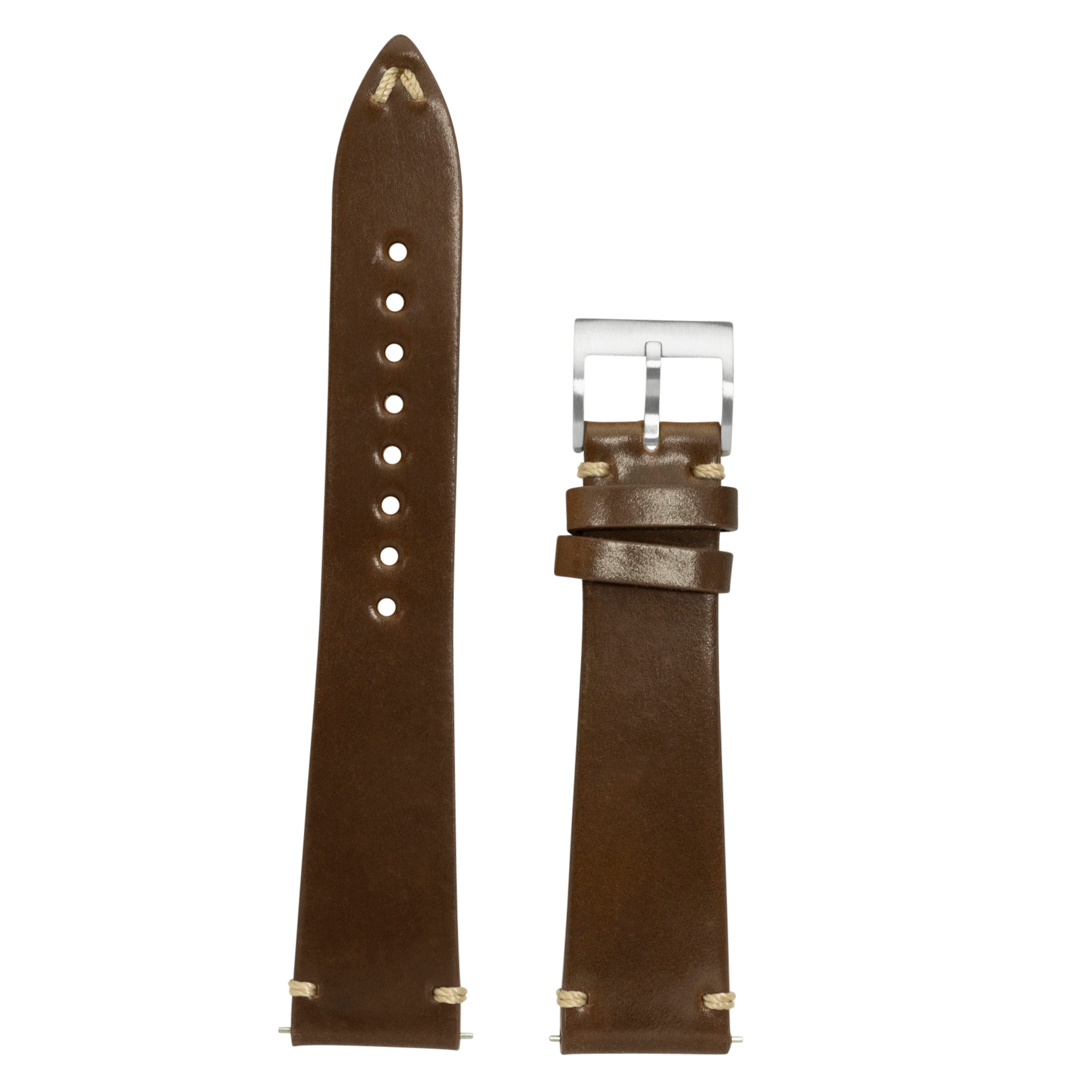 [Garmin Forerunner 220/ 230/ 235/ 620/ 630/ 735XT] Horween Shell Cordovan  - Vintage - Brandy