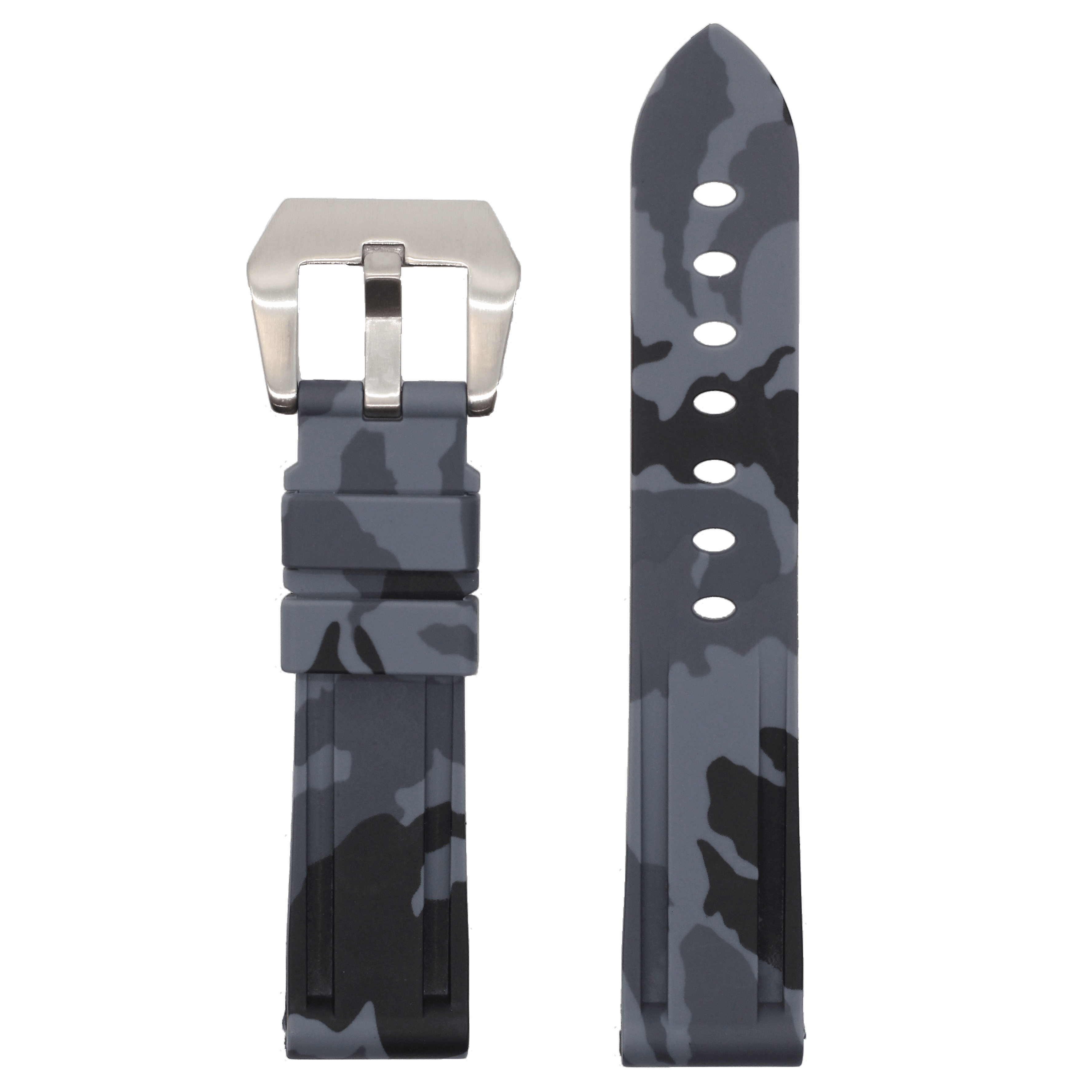 Camo Flexi Rubber - Grey - Strapify