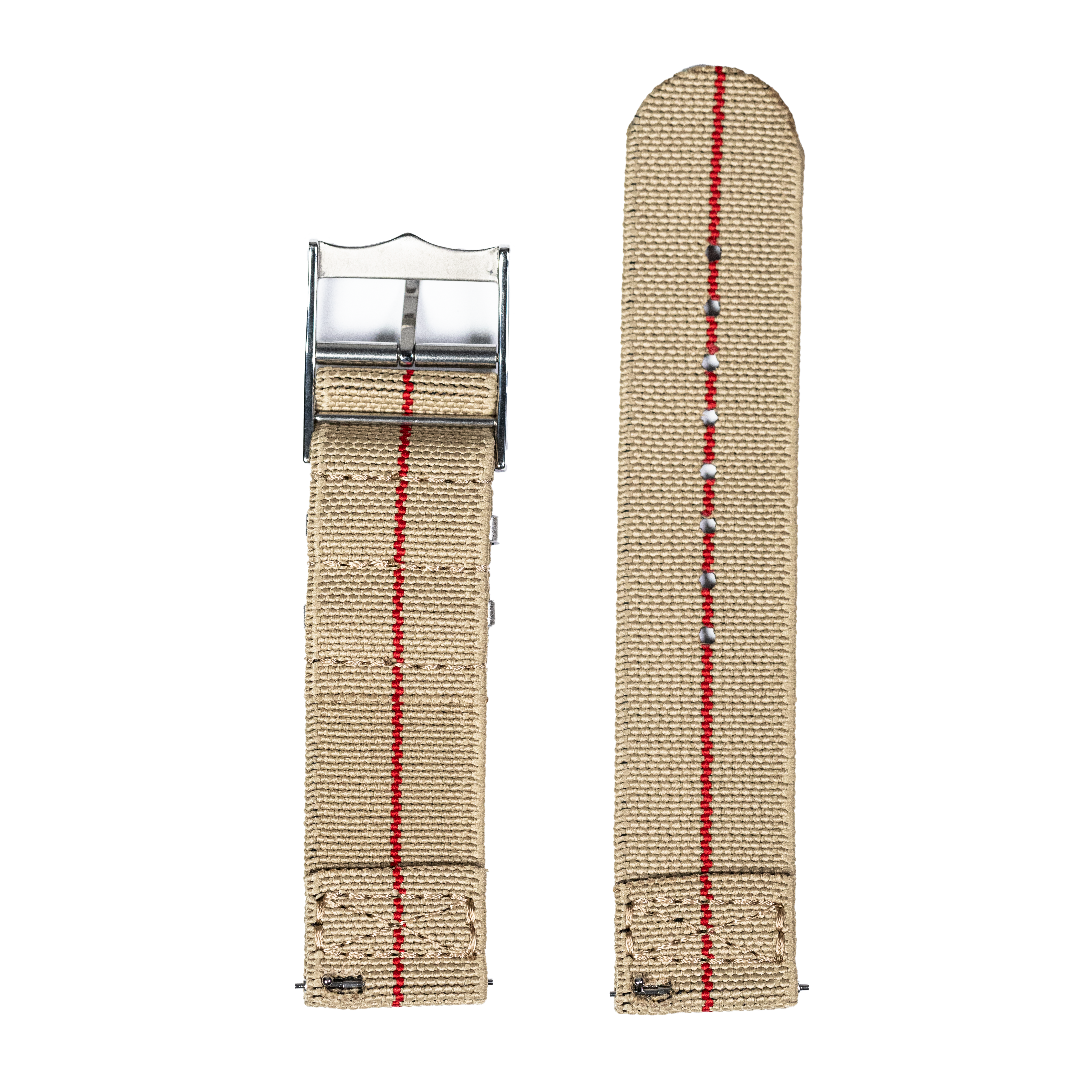 [Fitbit Versa 3 & 4/Sense 1 & 2] ElastoFlex - Desert Sand/Red
