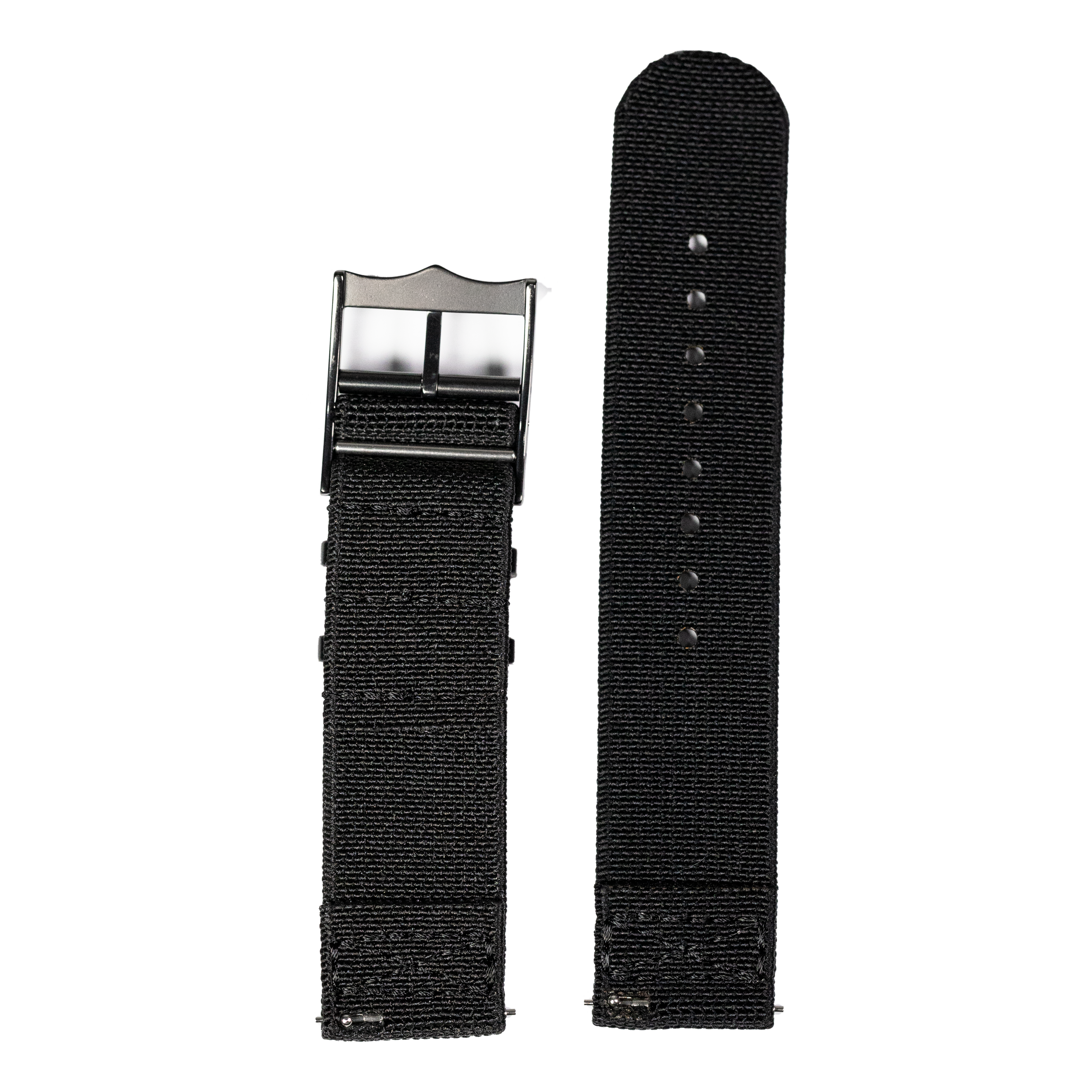 [Fitbit Versa 3 & 4/Sense 1 & 2] ElastoFlex - Stealth Black [Black Hardware]