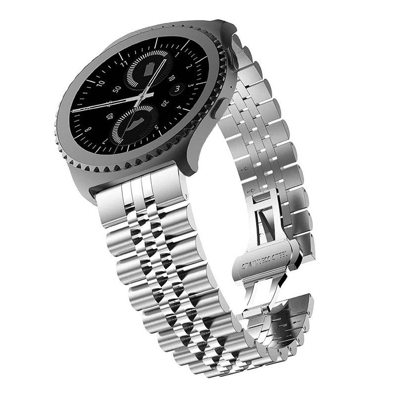 [Garmin Forerunner 220/ 230/ 235/ 620/ 630/ 735XT] Jubilee Bracelet - Silver