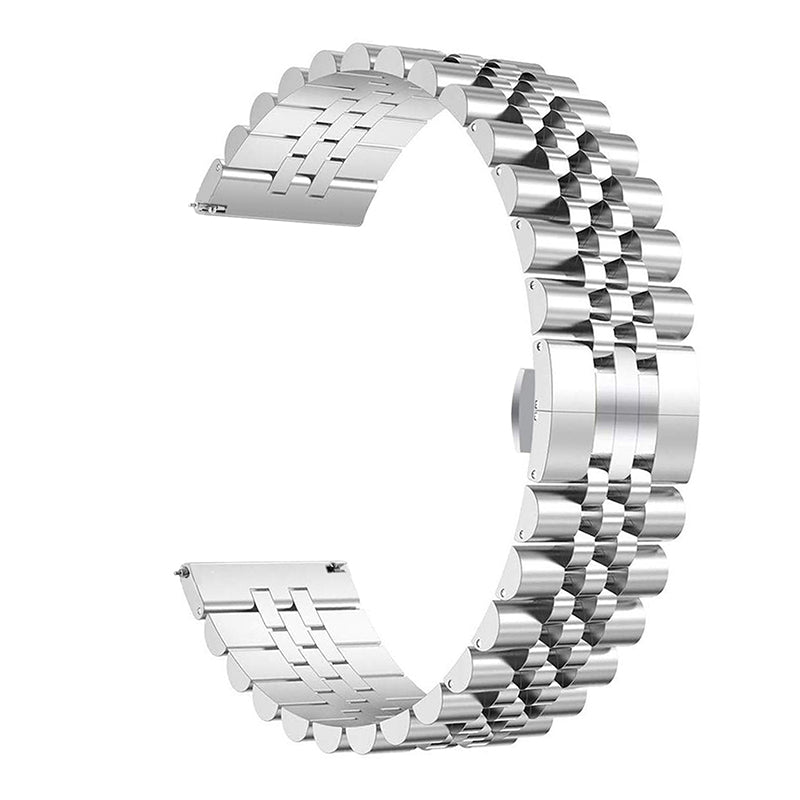 [Fitbit Versa 3 & 4/Sense 1 & 2] Jubilee Bracelet - Silver
