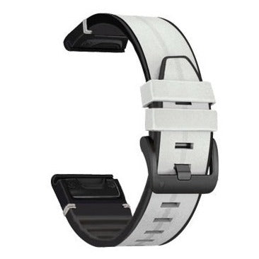 [QuickFit] Leather Hybrid - Light Grey 26mm