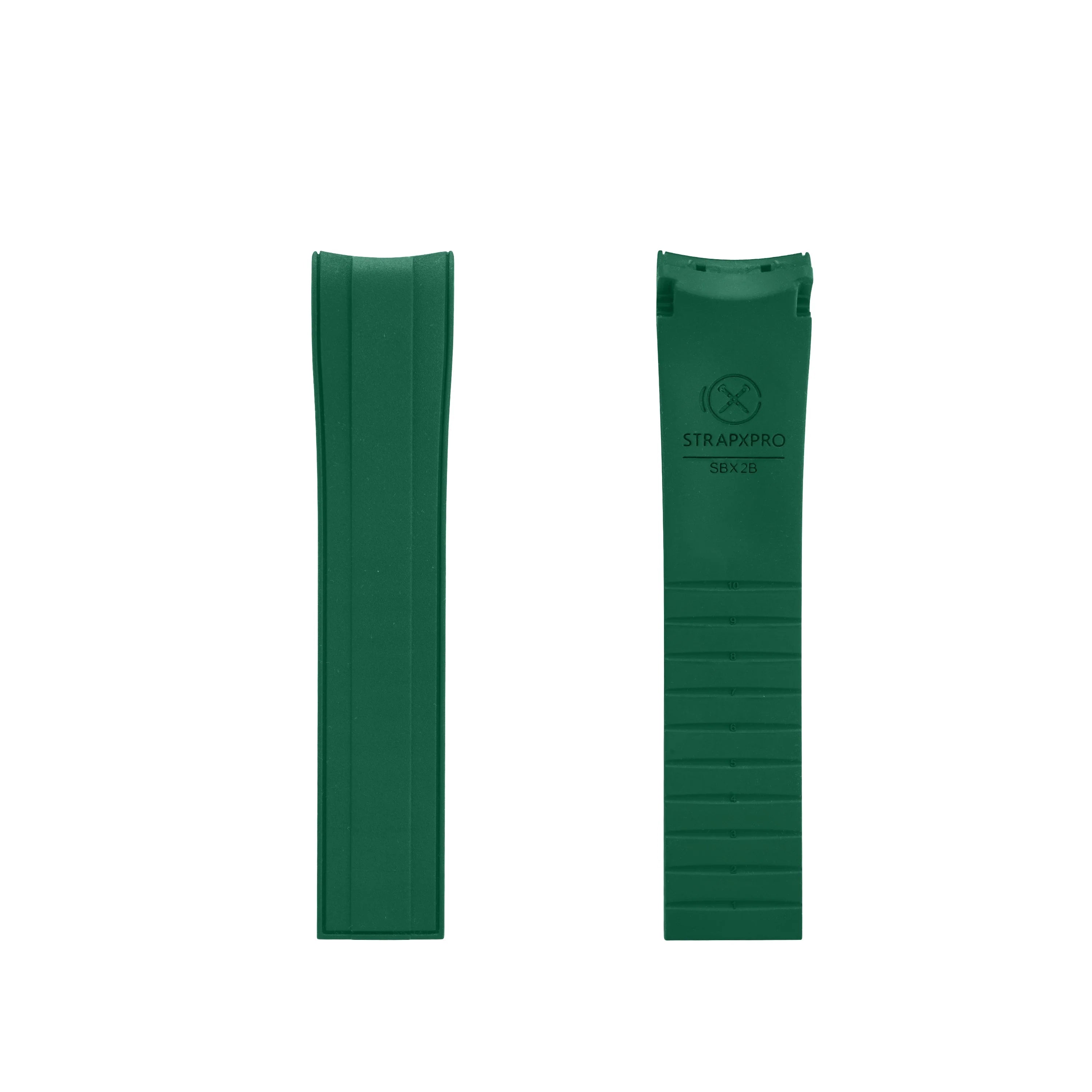 [StrapXPro] (SBX2B) Rubber Strap for Seiko Prospex Baby MM200 Series (Curved-Ends)