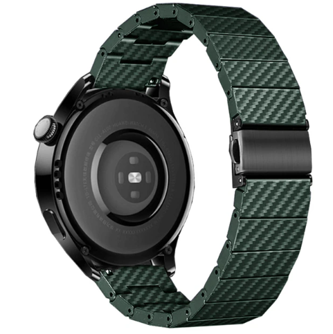 [Fitbit Versa 3 & 4/Sense 1 & 2] Carbon Fibre Bracelet - Green