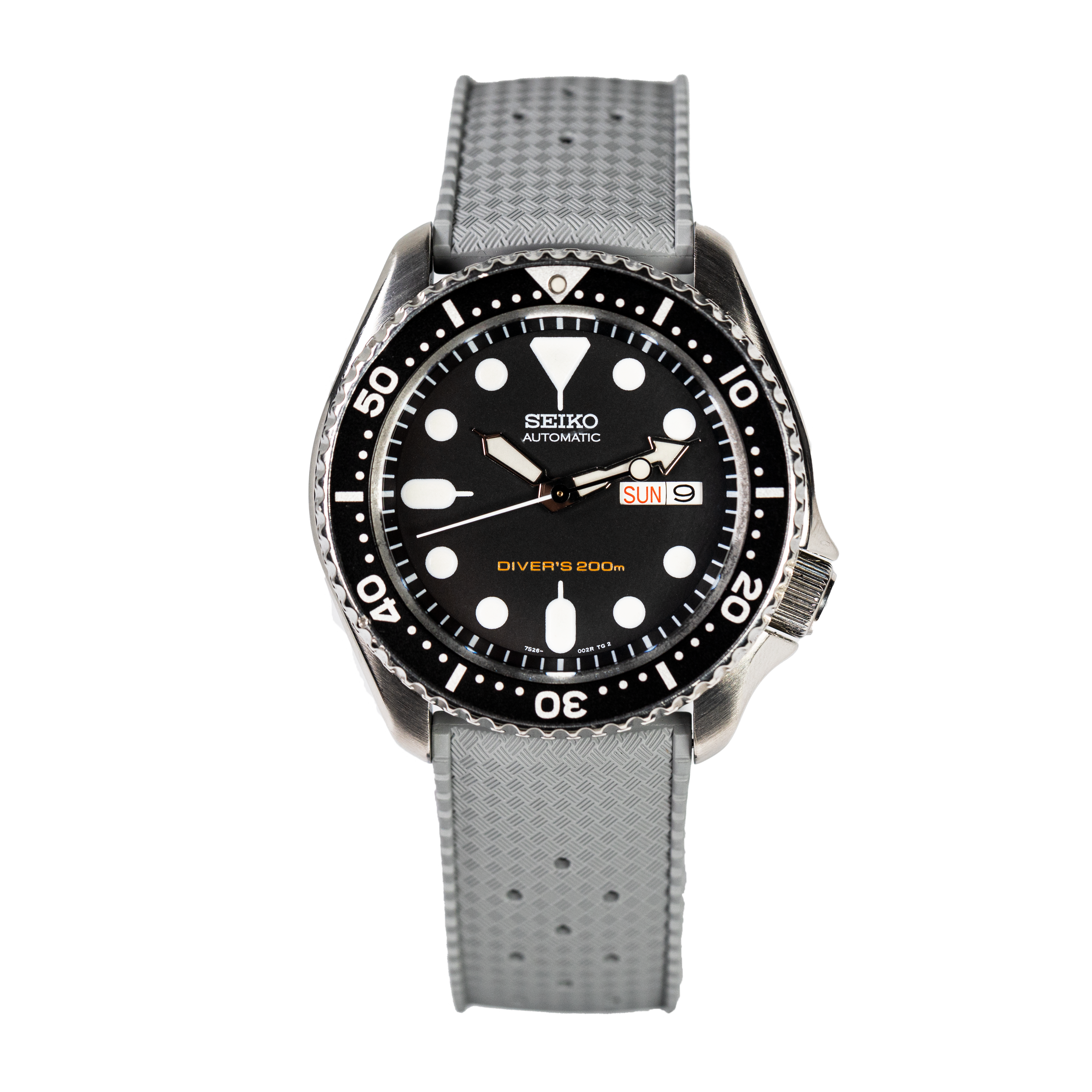 [Tissot Prx 40] King Tropic FKM Rubber - Grey
